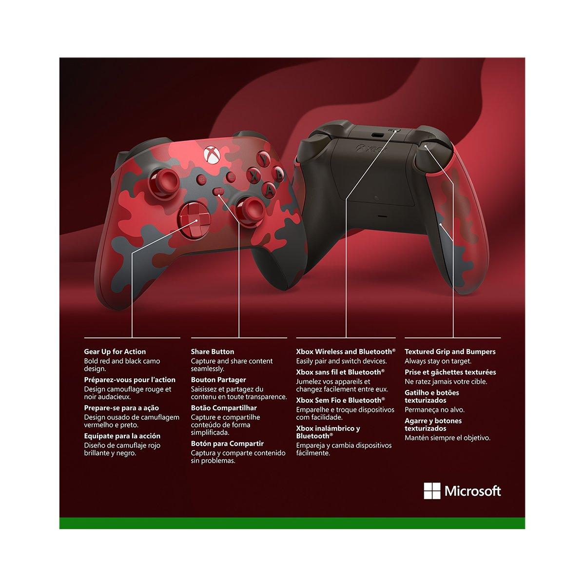 Microsoft Xbox Series X Daystrike Camo Controller