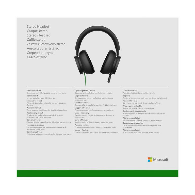 uitgebreid Hoop van ongezond Microsoft Xbox Series X Wired Stereo Gaming Headset | GameStop