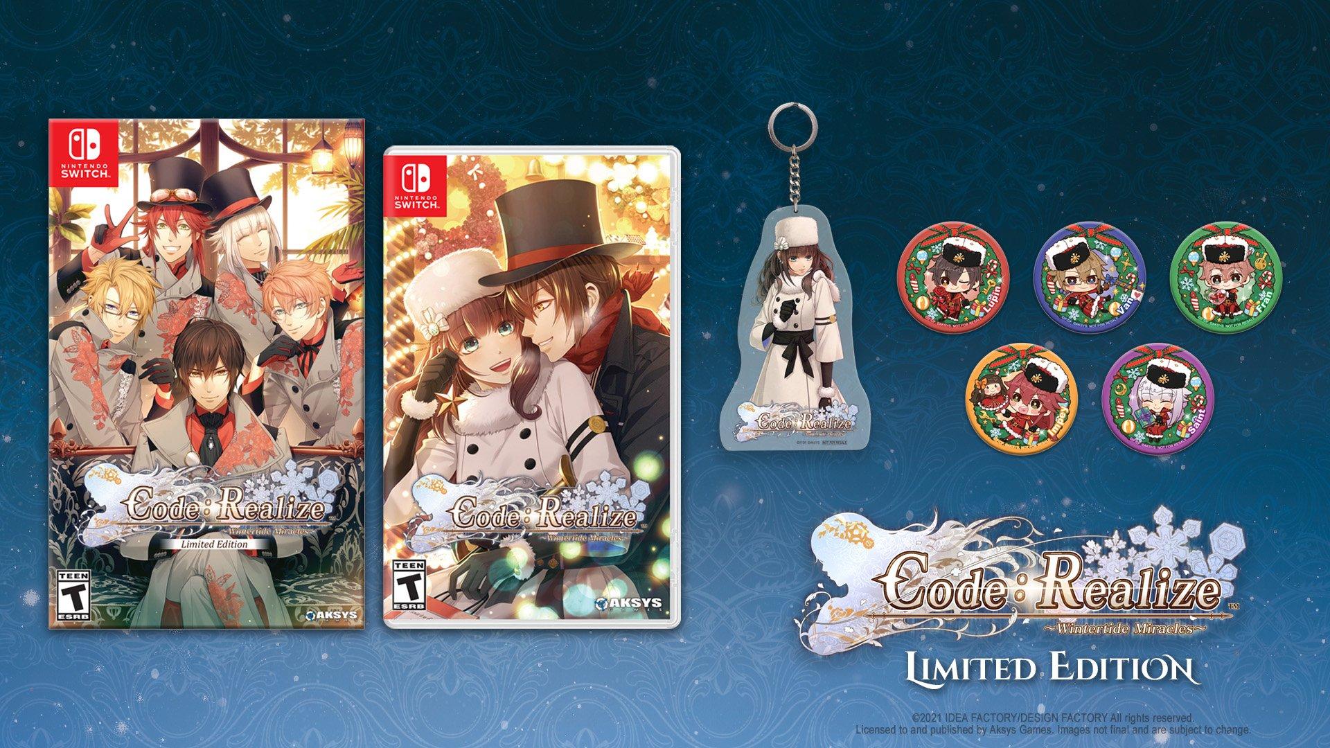 Code: Realize Wintertide Miracles Limited Edition - Nintendo Switch