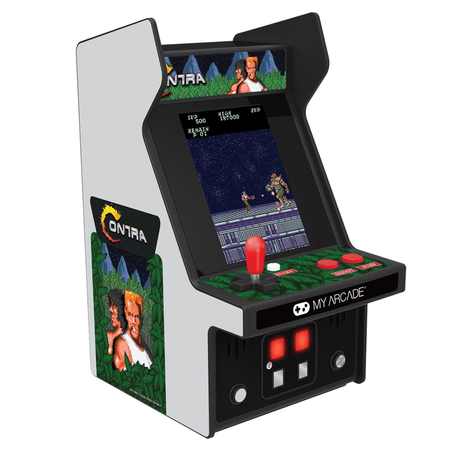 My Arcade Contra Micro Arcade Machine GameStop