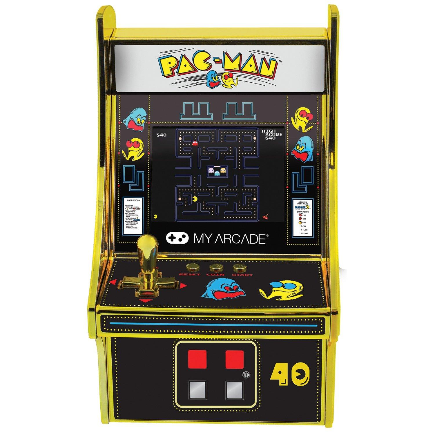 Pac Man 40th Anniversary Micro Arcade Machine 4026