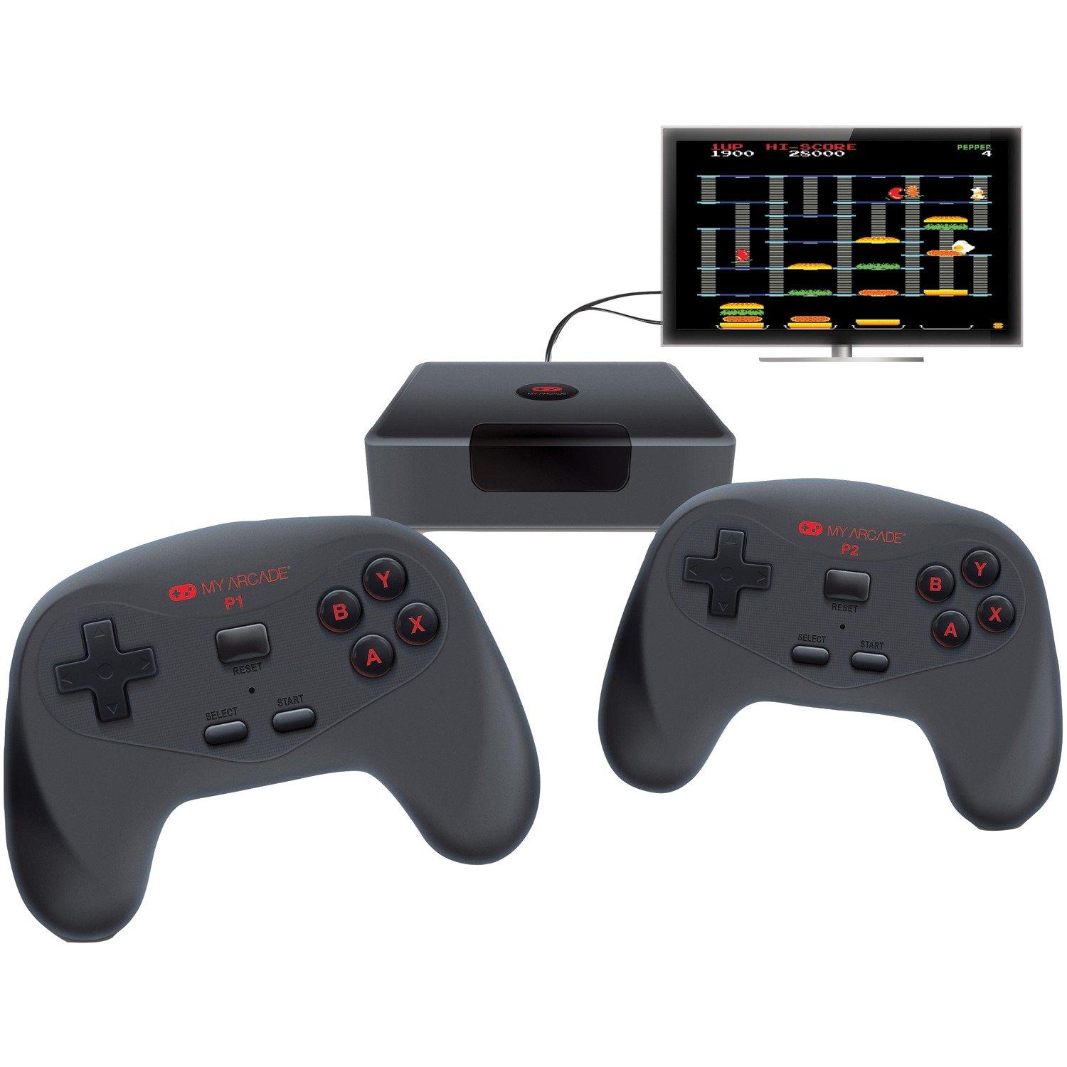 My Arcade GameStation Wireless Plug & Play Game Console with 2 Controllers