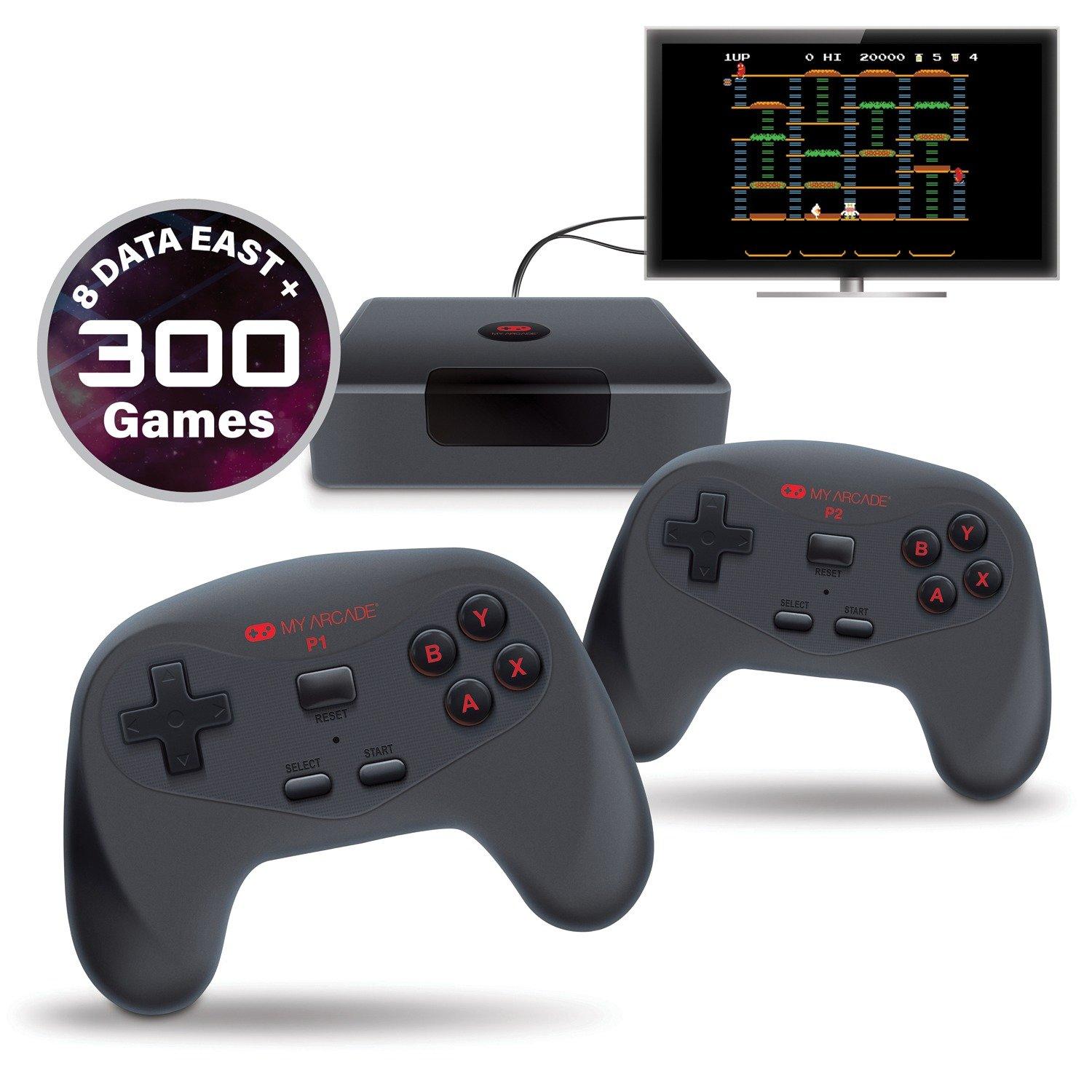 My Arcade GameStation Wireless Plug & Play Game Console with 2 Controllers