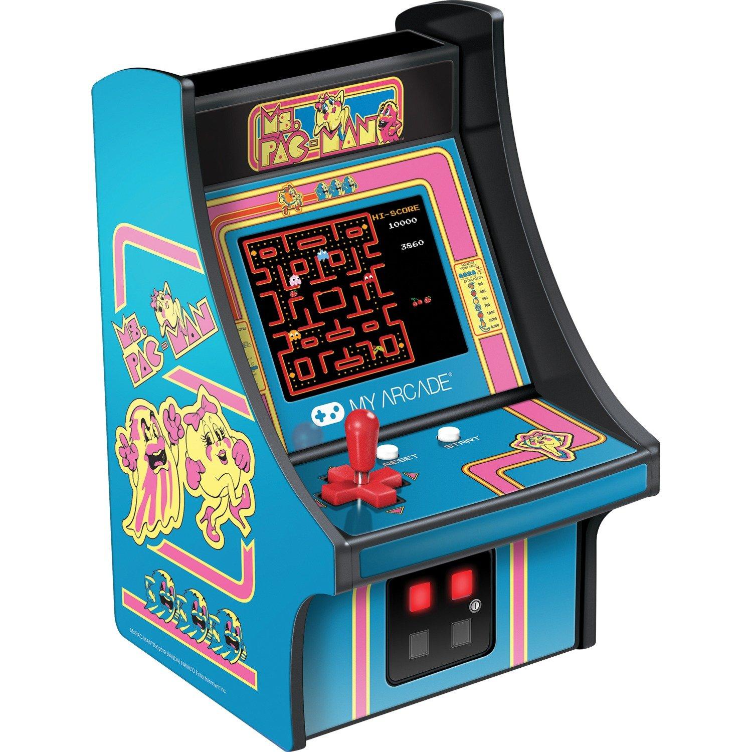 My Arcade Ms. PAC-MAN Micro Arcade Machine