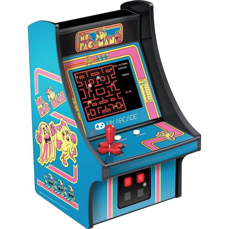 My ArcadeMs. PAC-MAN Micro Arcade Machine My Arcade GameStop | DailyMail