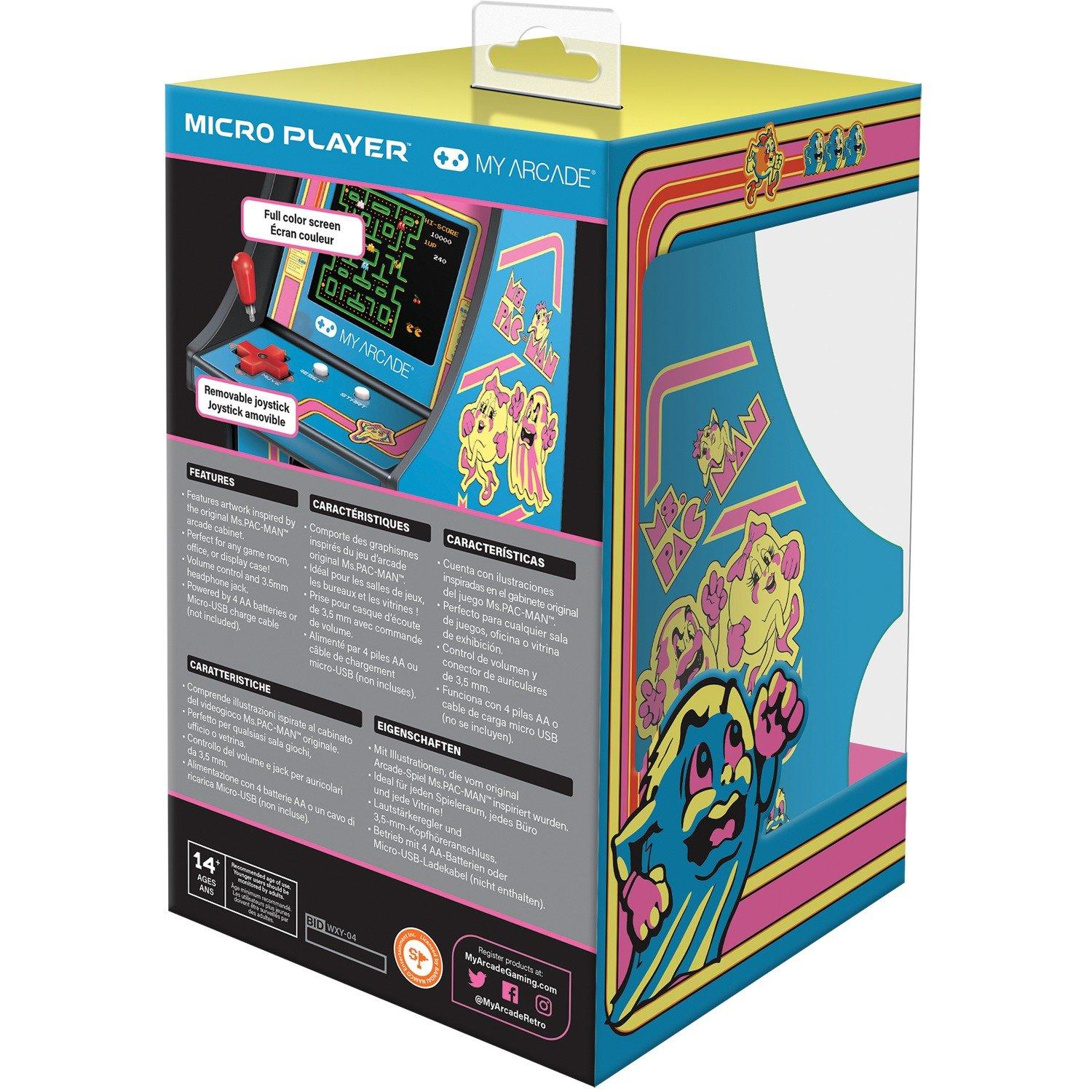 Micro Arcade Machine Ms. PAC-MAN