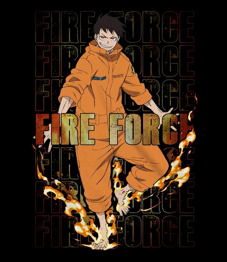 Shirt S - Fire Force Shinra