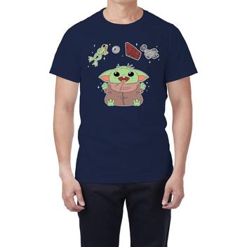 Star Wars: The Mandalorian The Child Spaceship T-Shirt