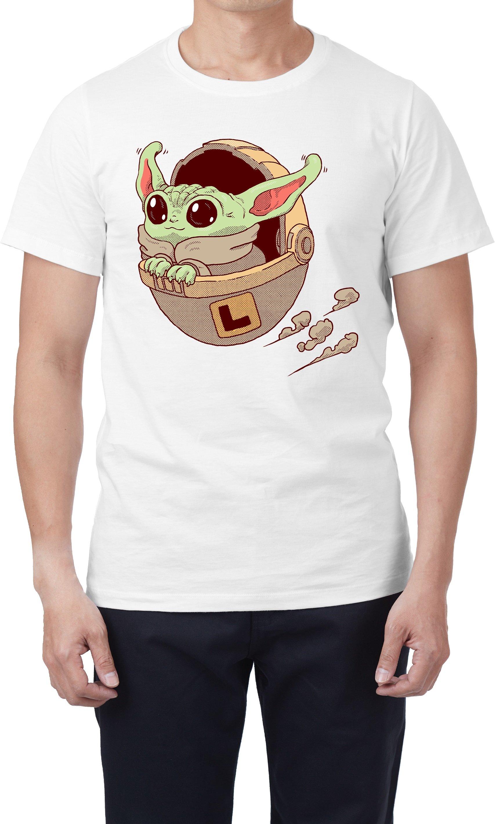 Mandalorian baby yoda t hot sale shirt