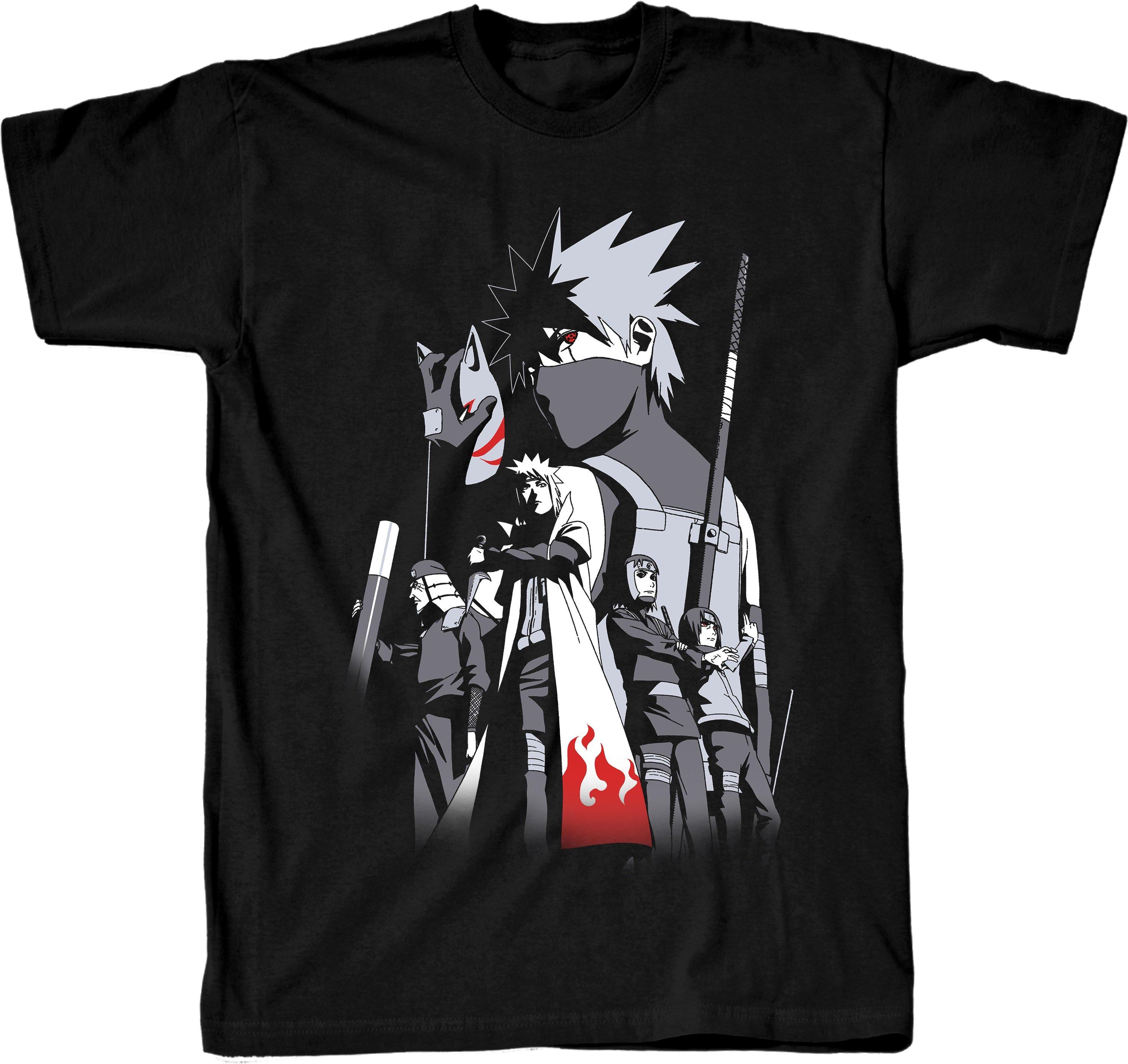 Naruto Kakashi Hatake Shadows T Shirt 