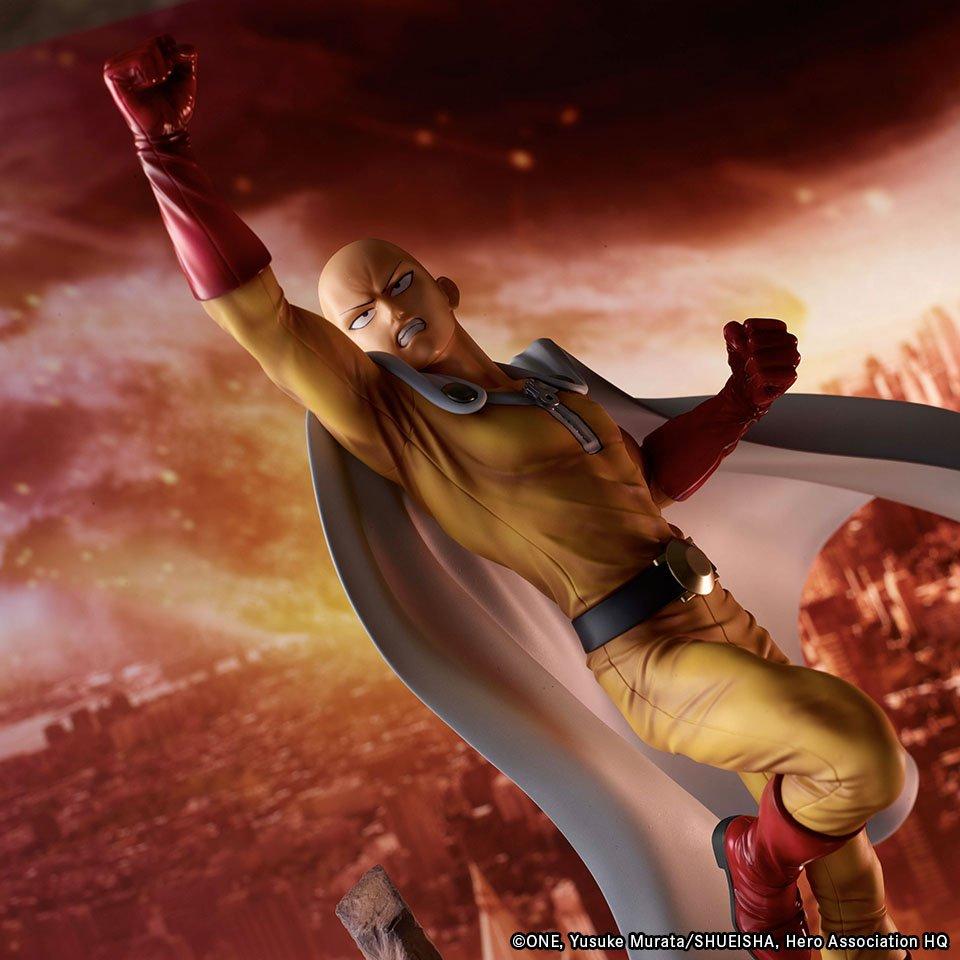 One-Punch Man Saitama Statue