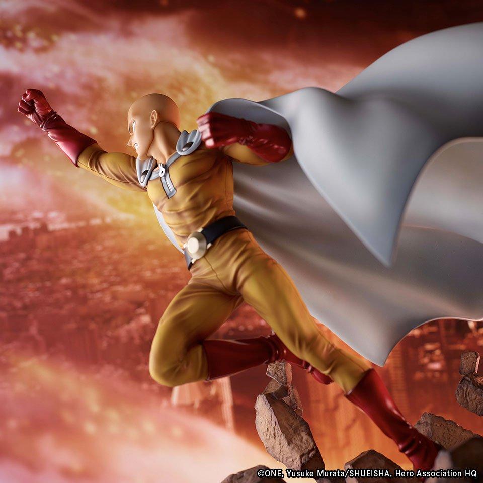 One-Punch Man Saitama Statue