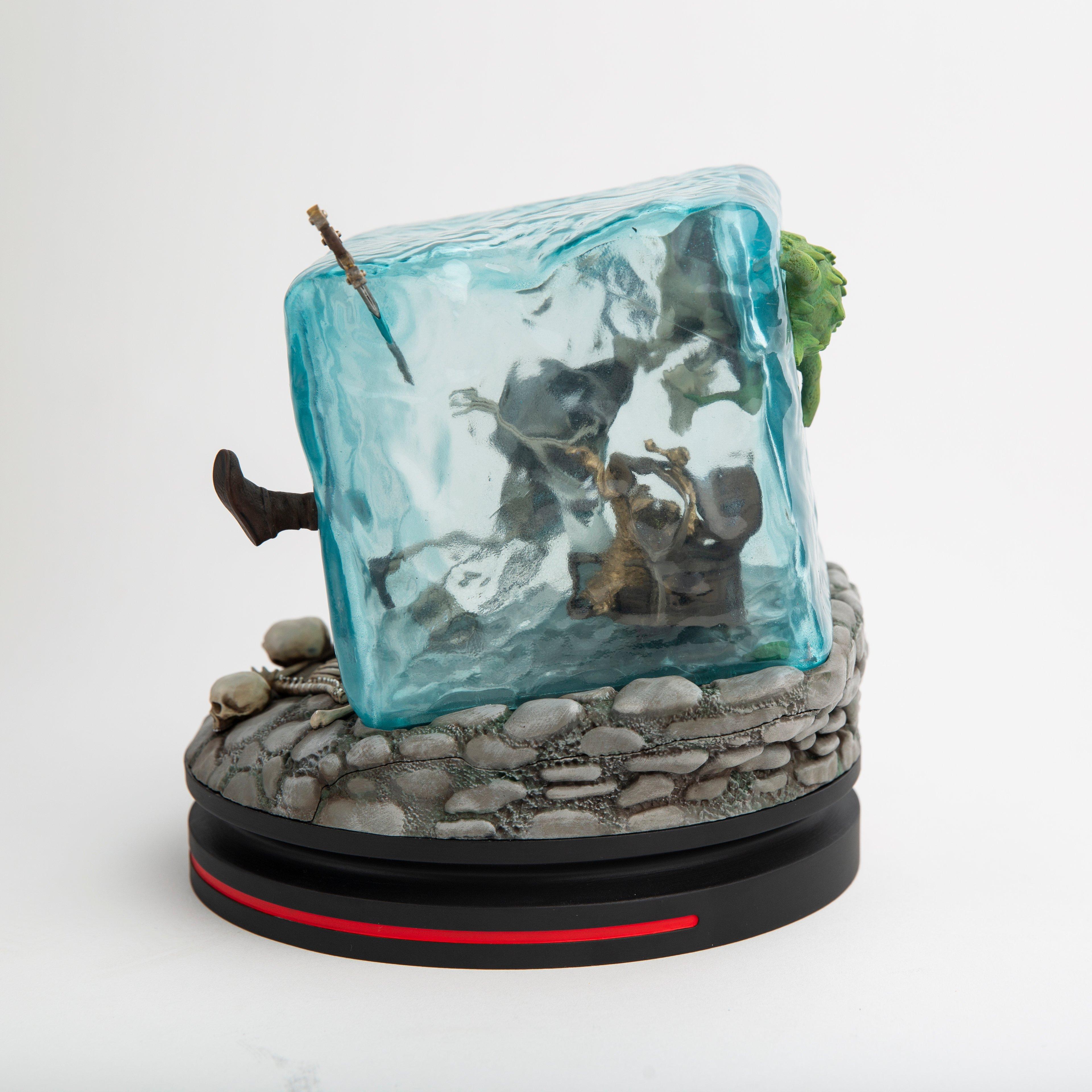 Modern Icons Dungeons and Dragons Gelatinous Cube Statue GameStop Exclusive