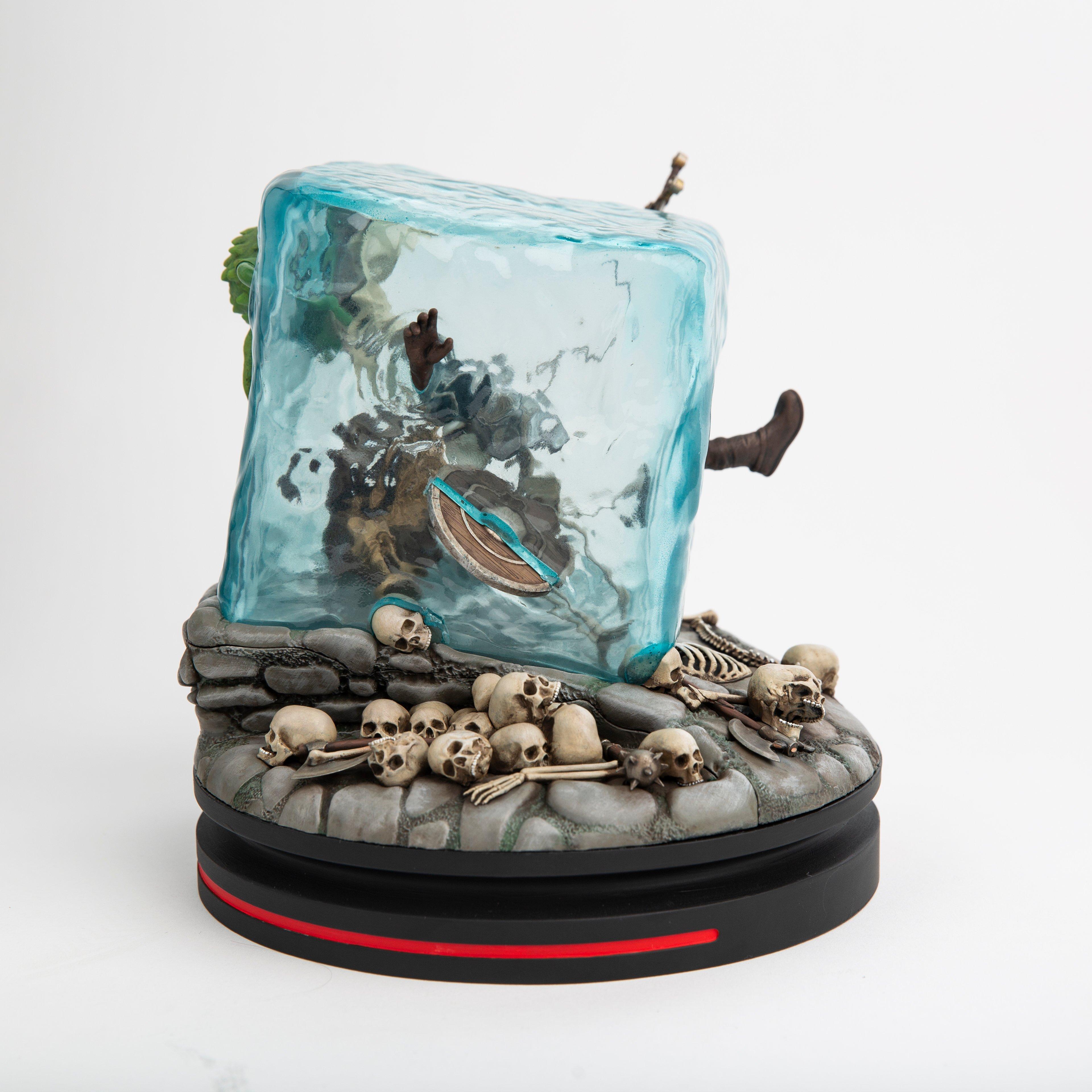 Modern Icons Dungeons and Dragons Gelatinous Cube Statue GameStop Exclusive