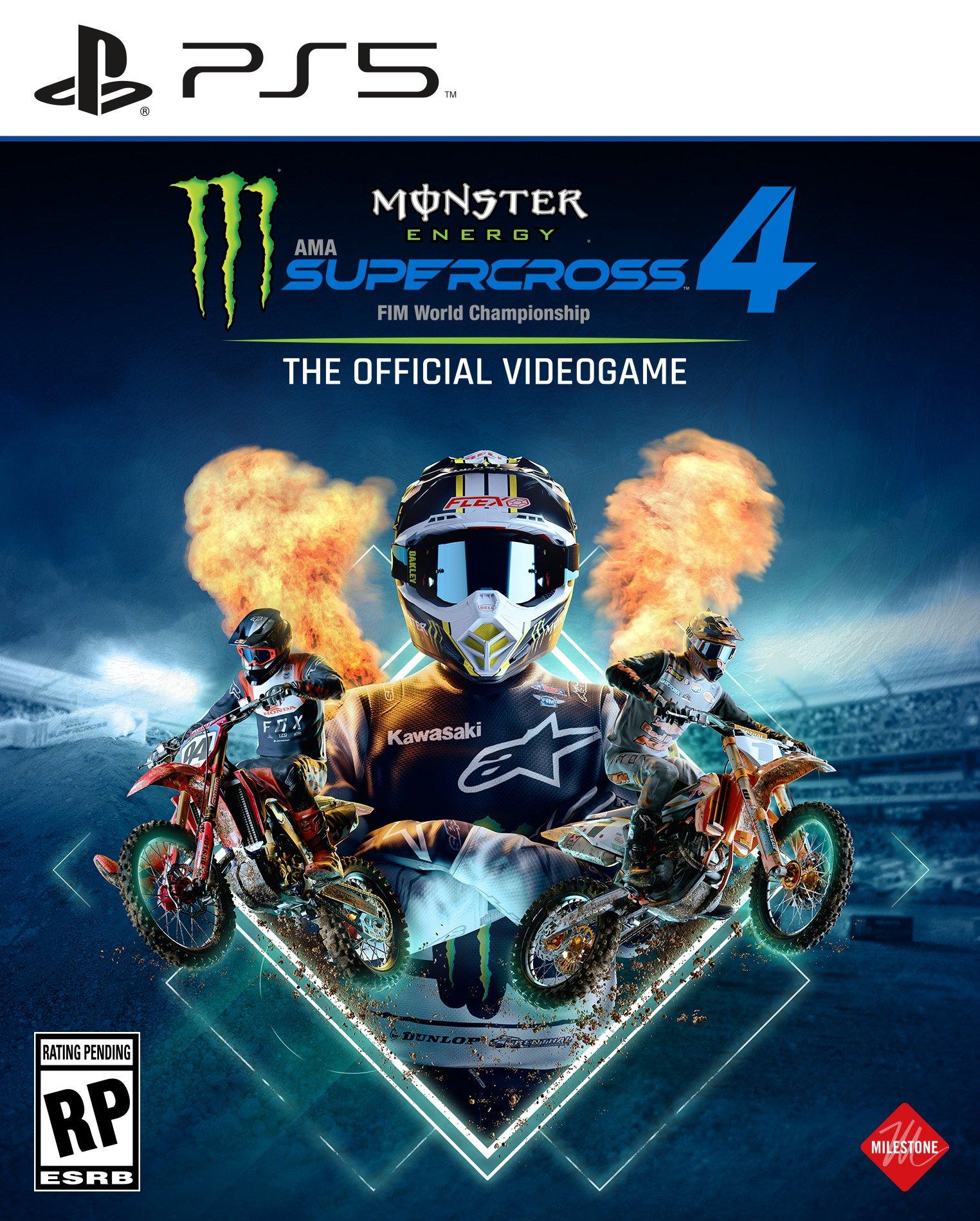 Monster Energy Supercross 5: O Videogame Oficial PS4