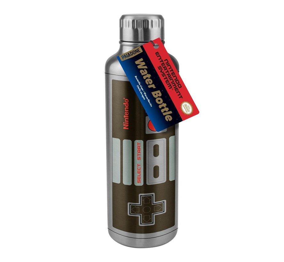 NES Controller Metal Water Bottle