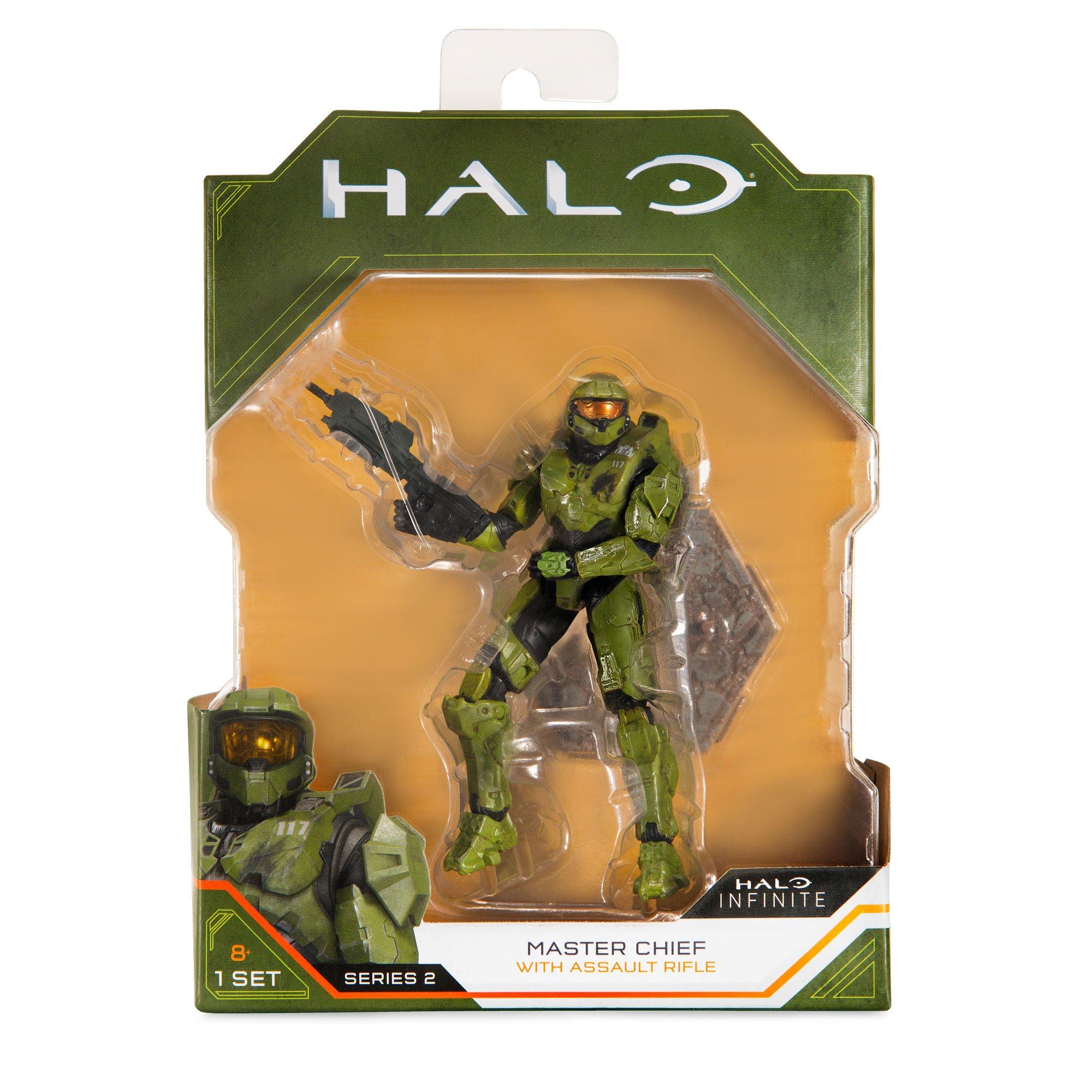 Halo Infinite Master Chief with Assault Rifle Series 2 Figure