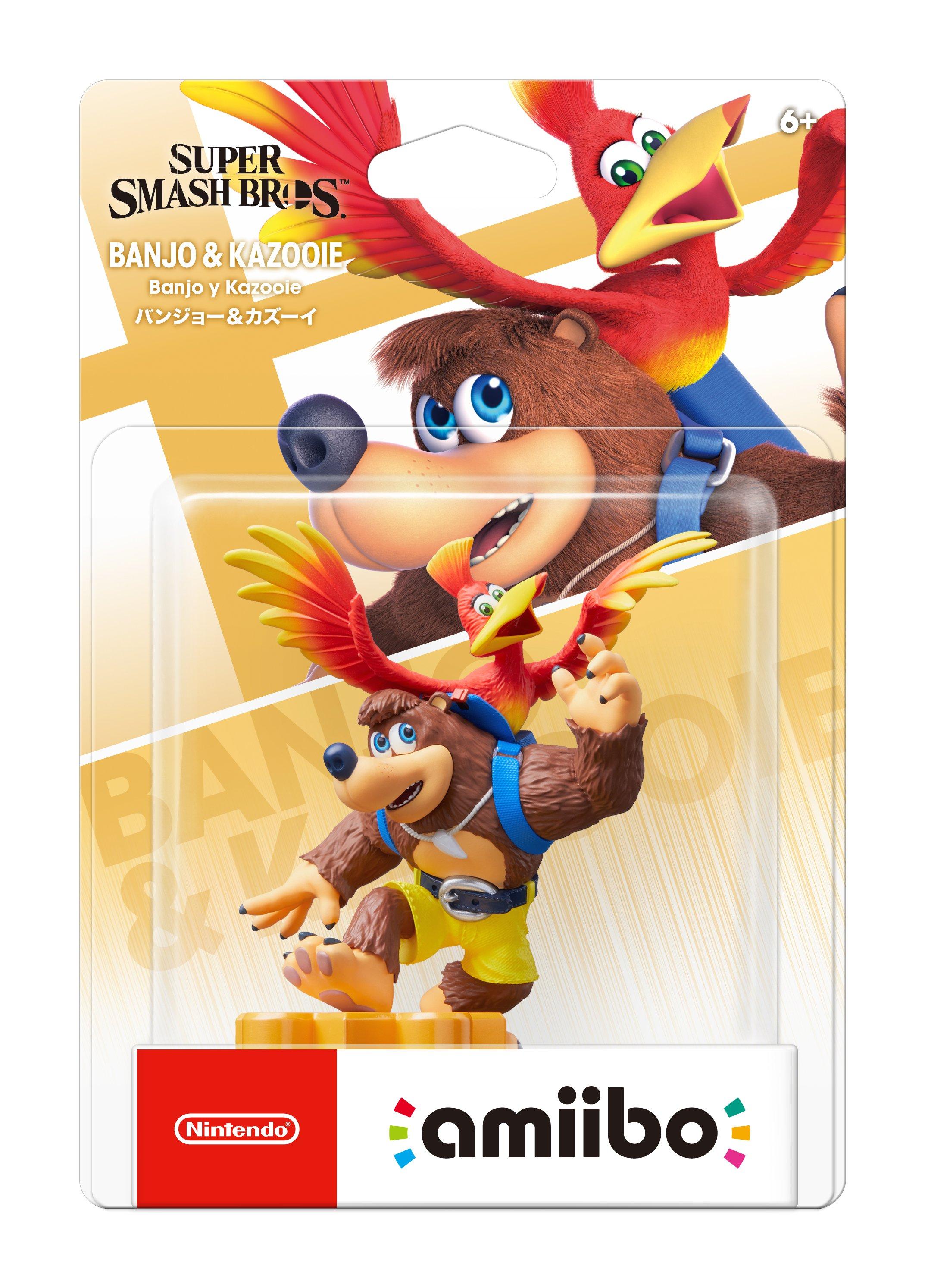 Super Smash Bros. Banjo and Kazooie amiibo GameStop