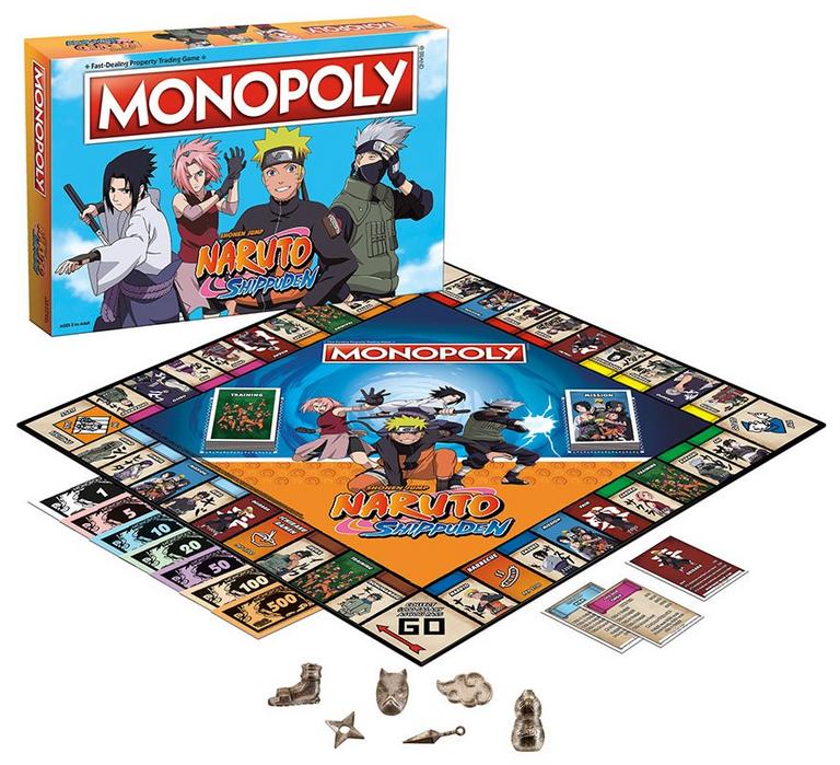 USAopoly Monopoly: Naruto Shippuden Board Game