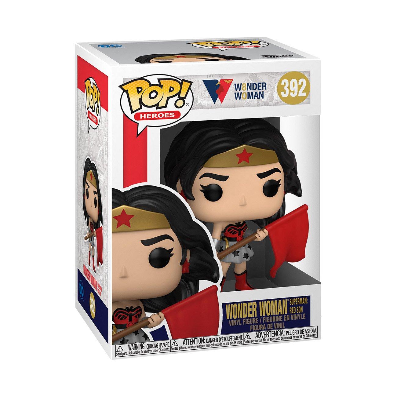 funko pop wonder woman red son