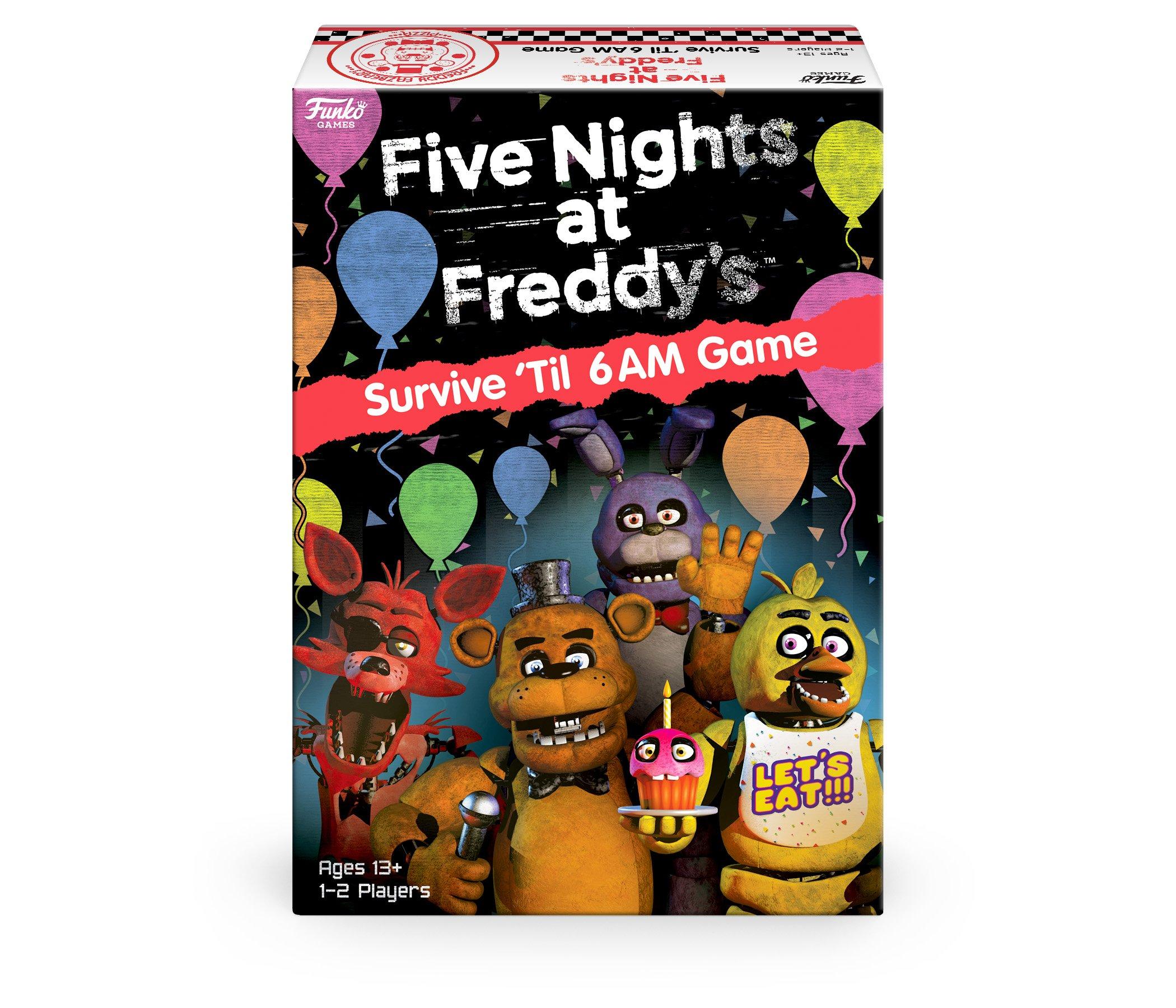 Five Nights at Freddy's Survive 'Til 6AM Board Game