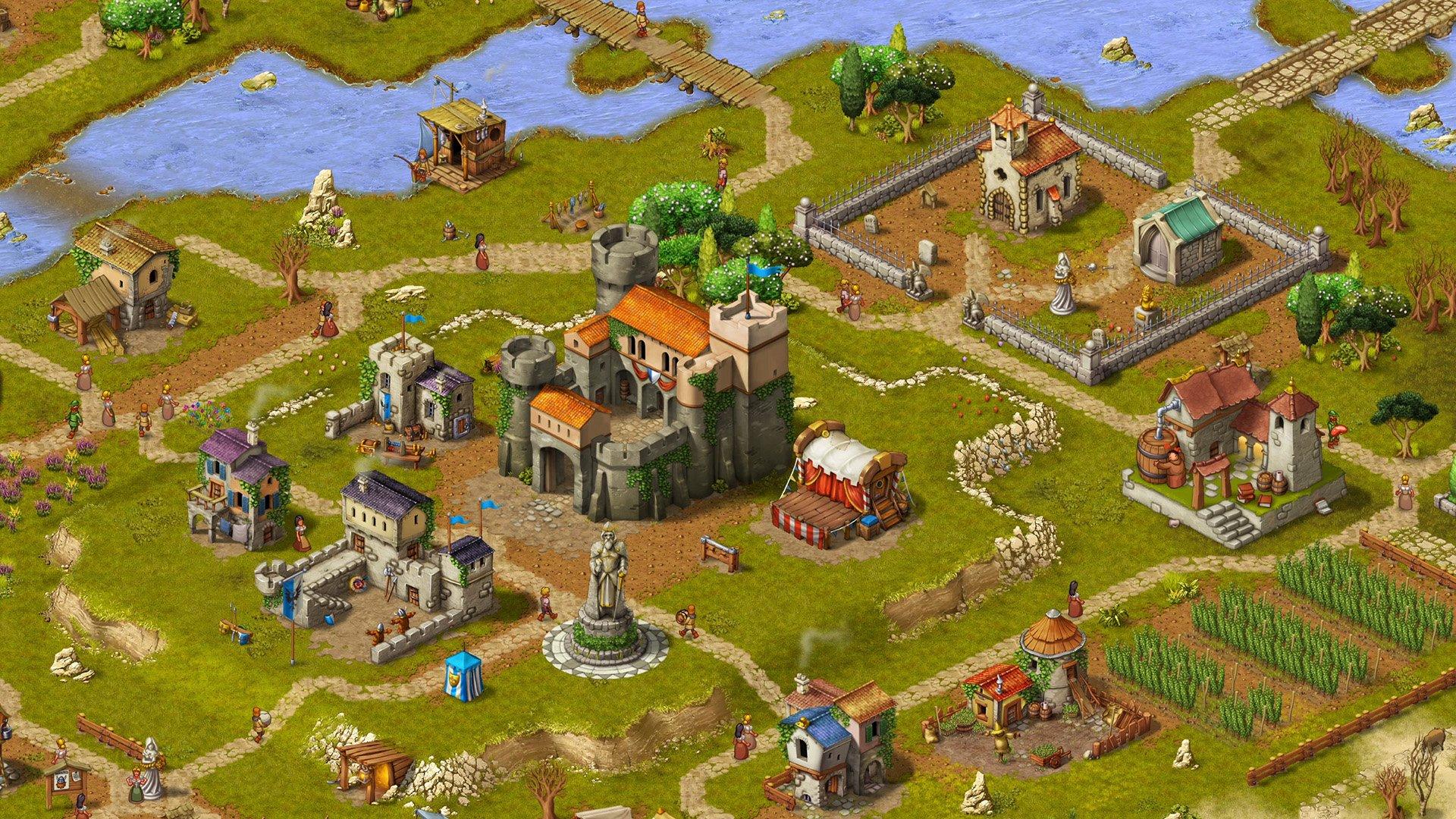 Townsmen: A Kingdom Rebuilt The Seaside Empire DLC