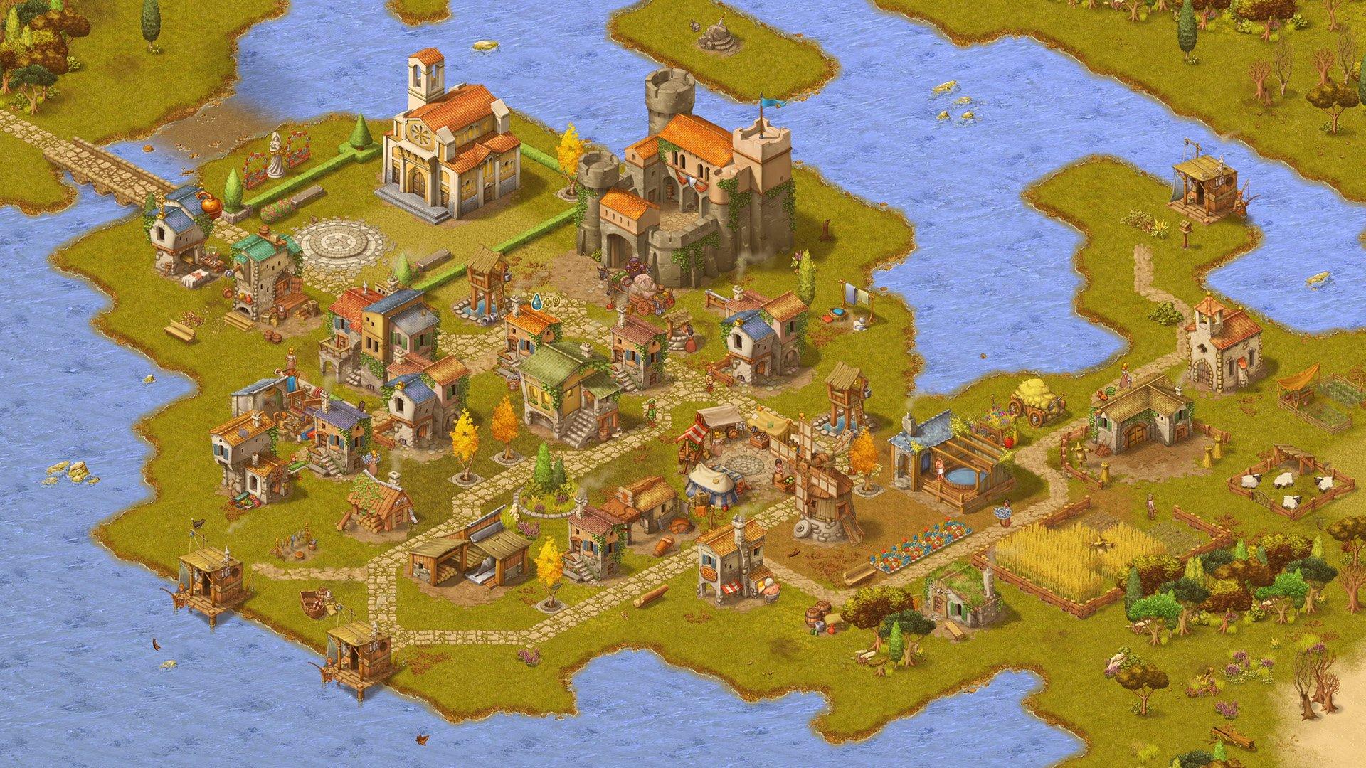 Townsmen: A Kingdom Rebuilt The Seaside Empire DLC