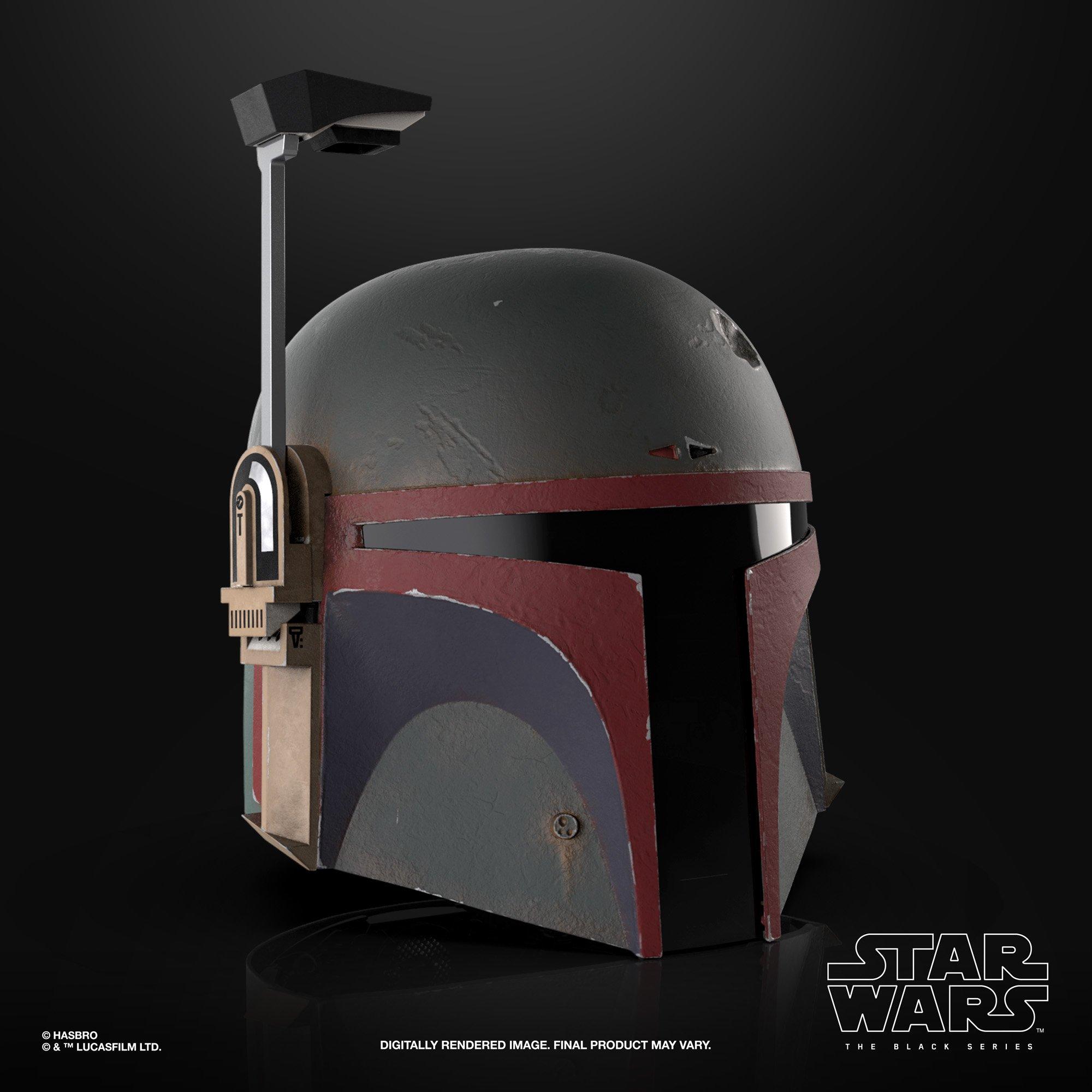 Hasbro Star Wars: The Black Series The Mandalorian Boba Fett (Re-Armored) Premium Electronic Helmet