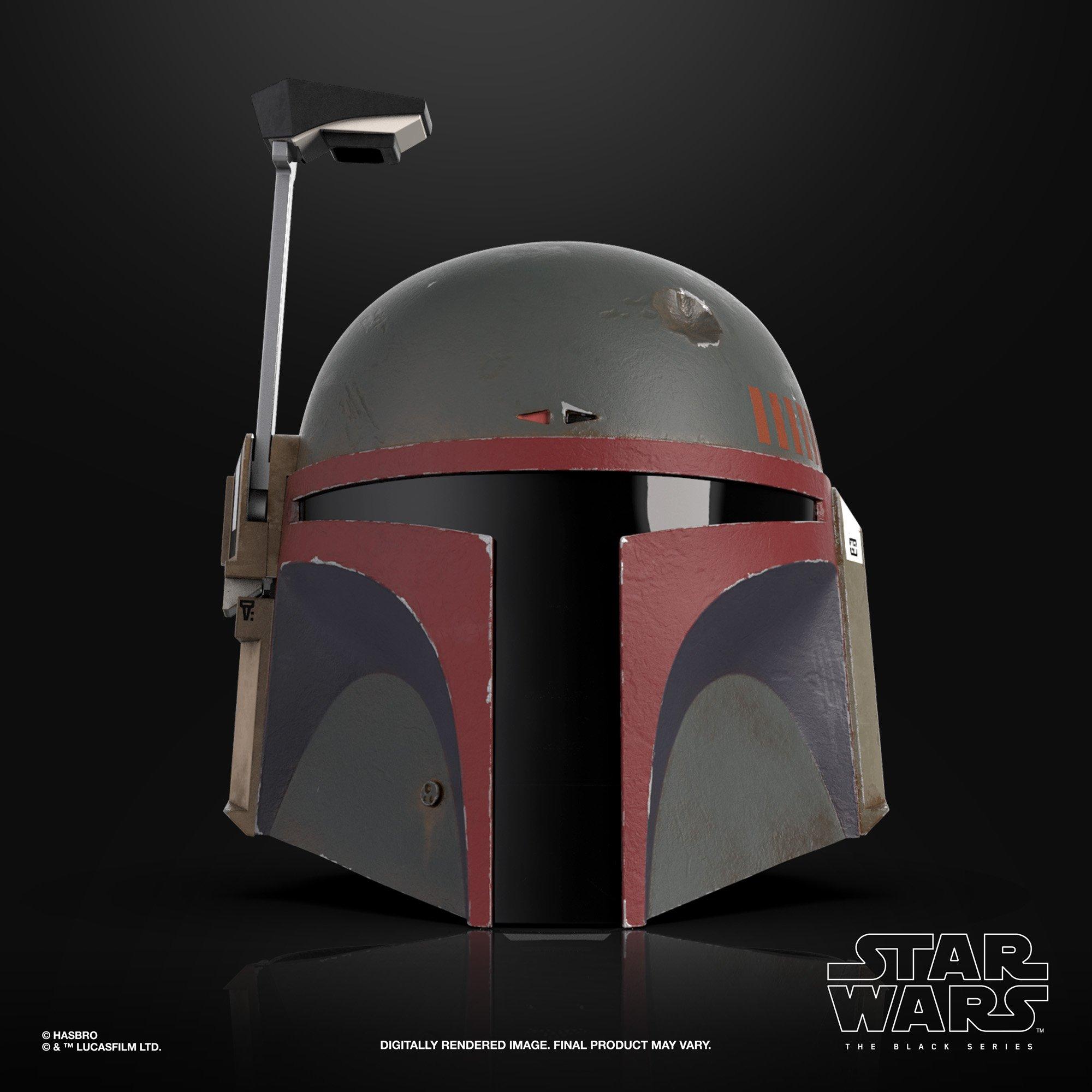 star wars the black series the mandalorian premium electronic helmet collectible toy