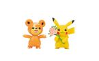 Pokemon Valentine&#39;s 2-in Battle Figure 2-Pack - Pikachu and Teddiursa