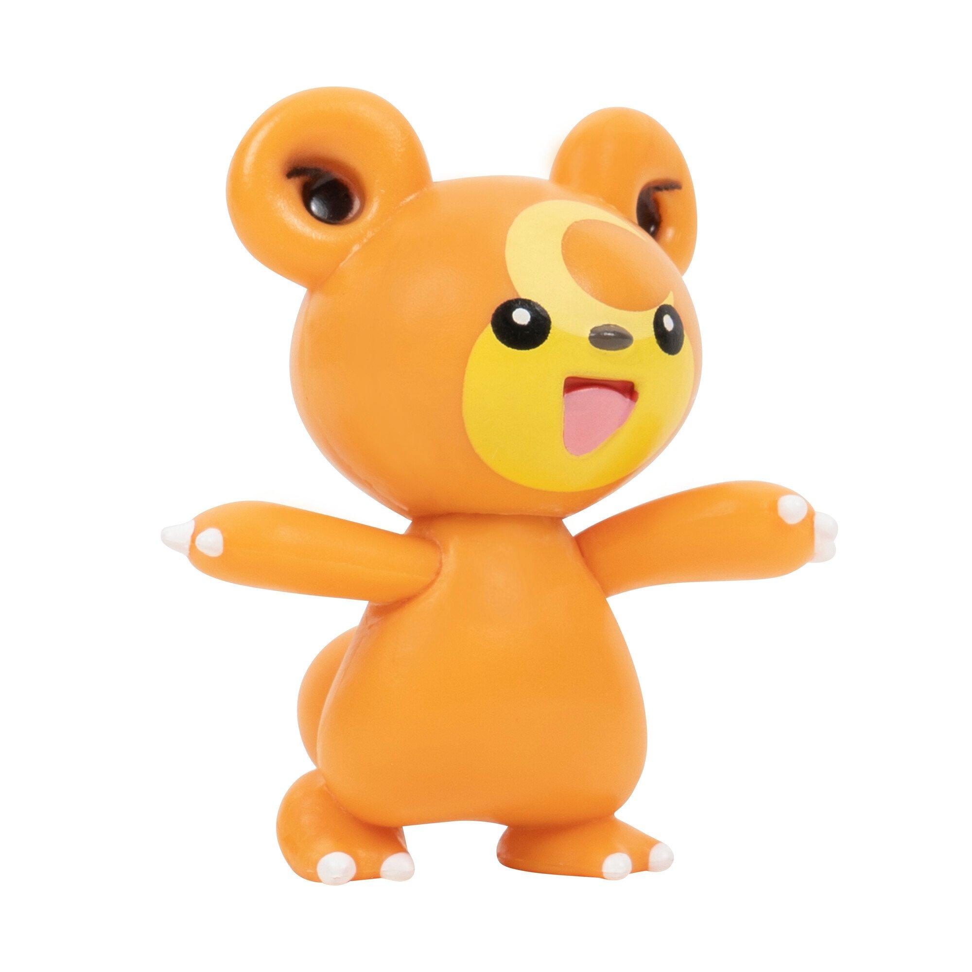 Pokemon Valentine&#39;s 2-in Battle Figure 2-Pack - Pikachu and Teddiursa