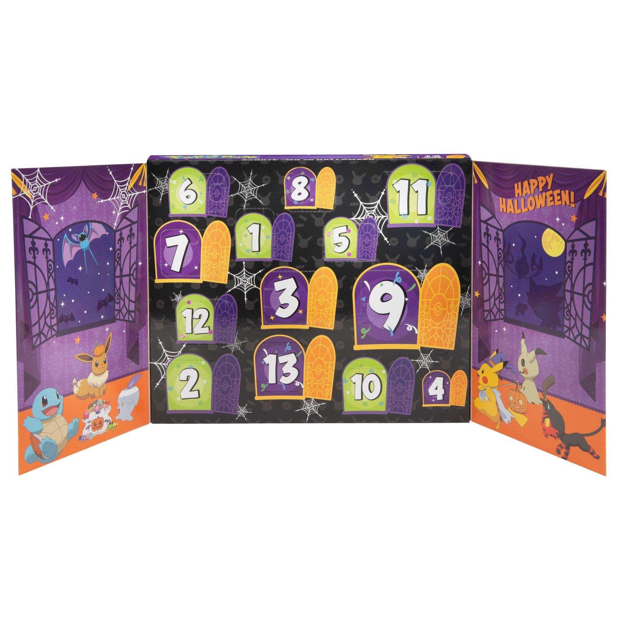 Pokemon Halloween 21 13 Day Figure Calendar Gamestop