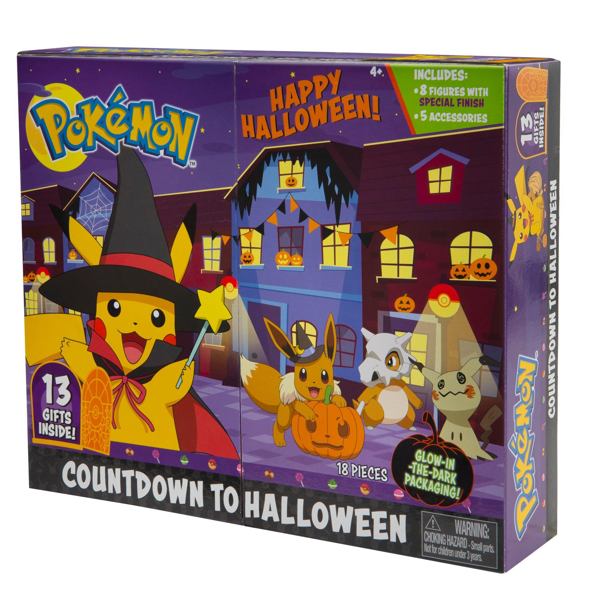 Pokémon Countdown to Halloween 13 gifts total supply quality product.