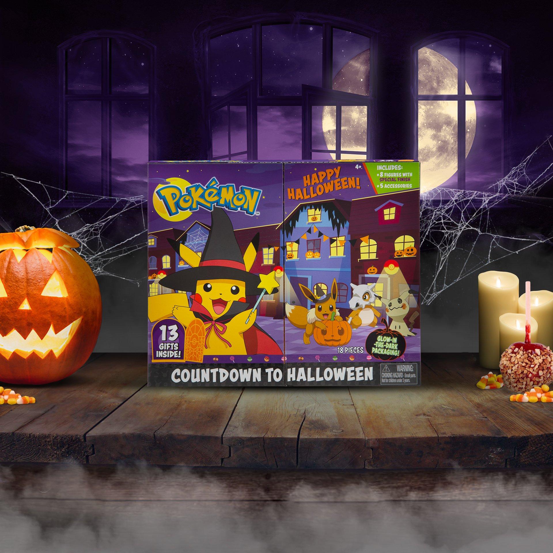 Pokemon Halloween 2021 13 Day Figure Calendar