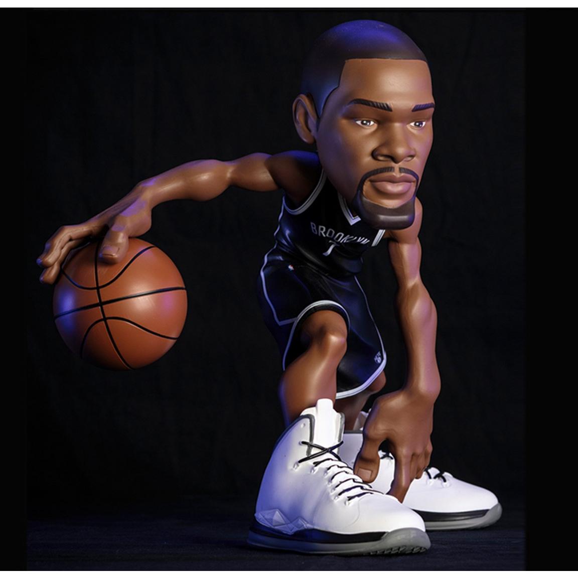 smALL-STARS Brooklyn Nets Kevin Durant Black Uniform 12-in Statue