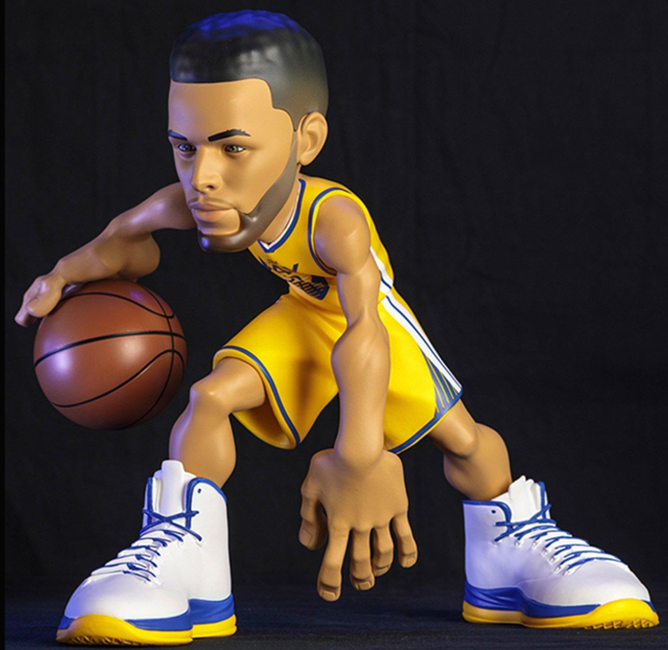 Golden State Warriors Stephen Curry Gold Uniform Statue Gamestop
