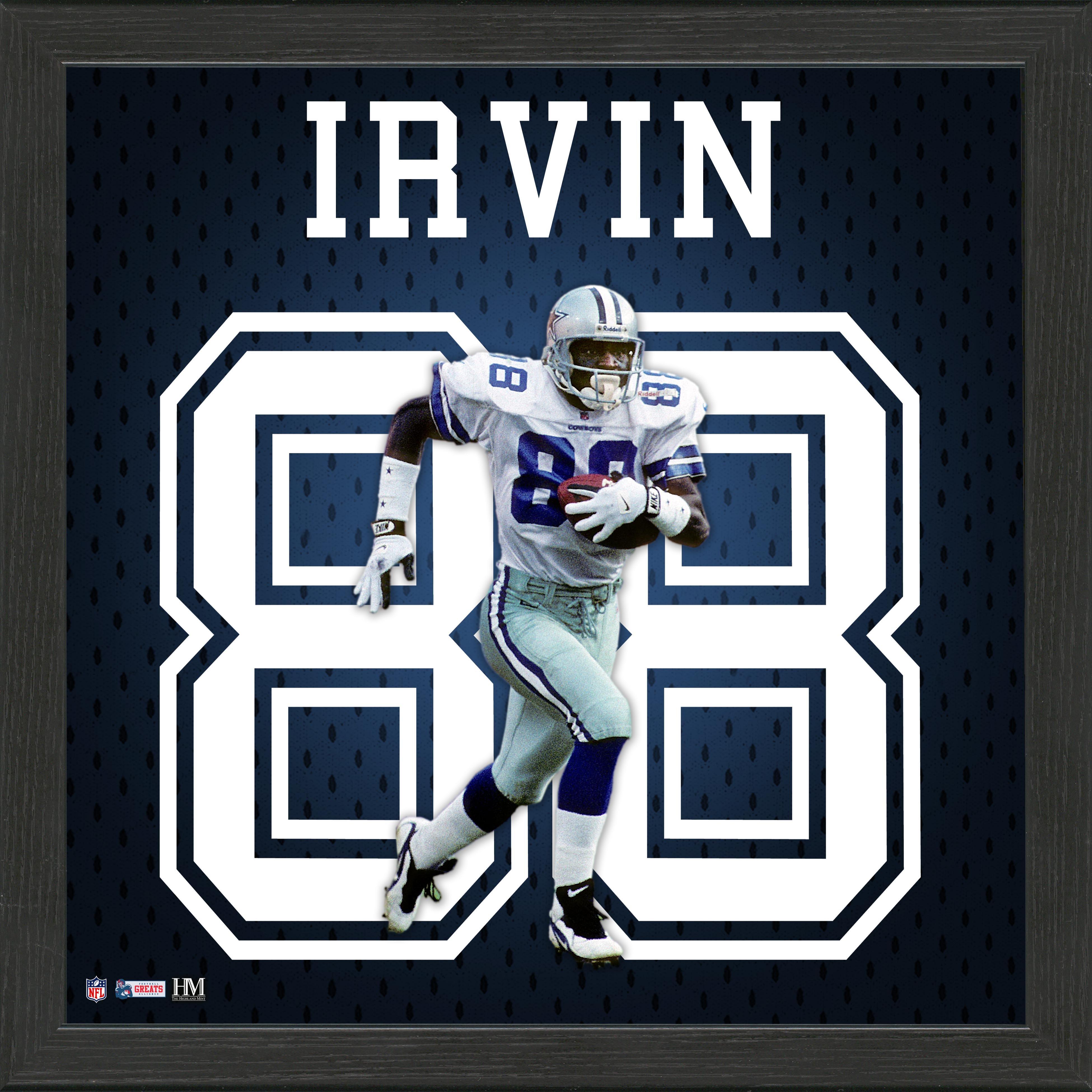 Dallas Cowboys Michael Irvin Jersey Number Framed Photo | GameStop