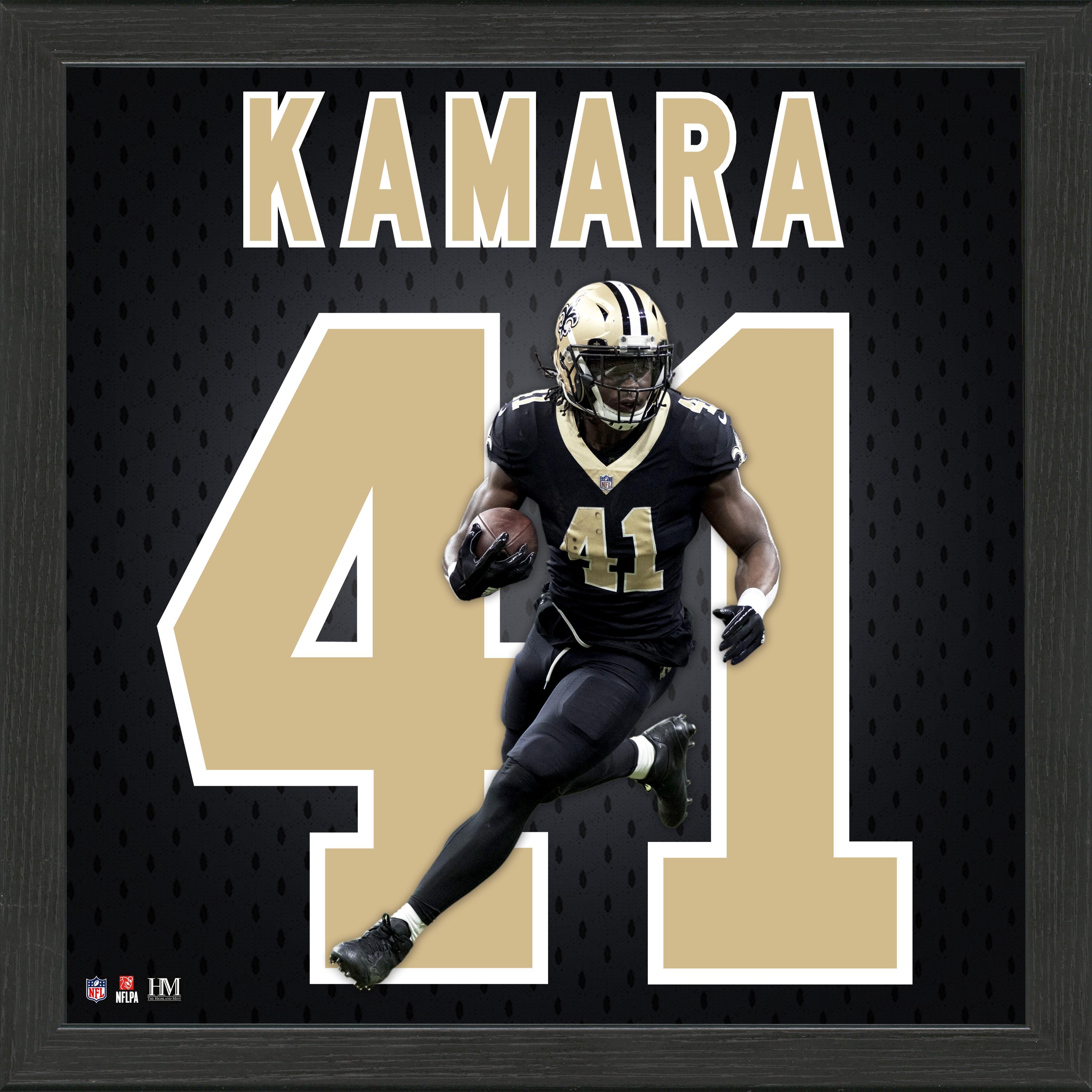 Outerstuff Alvin Kamara New Orleans Saints #41 Black Youth Home