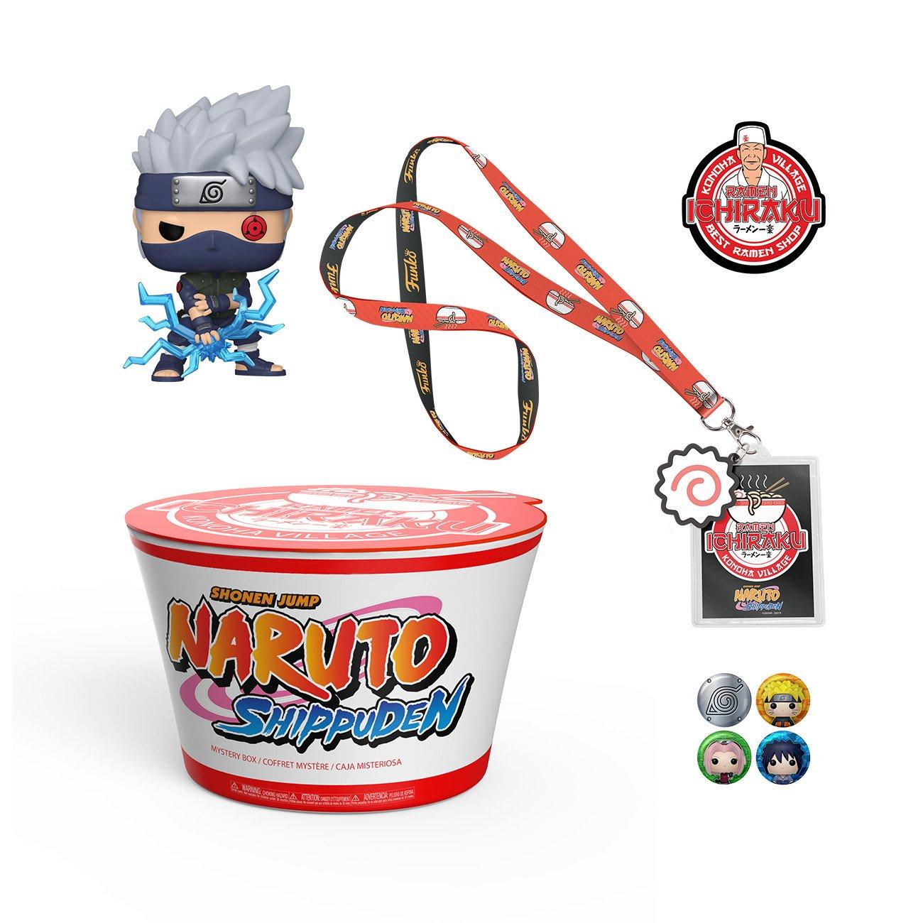 Funko Box: Naruto Shippuden Ramen Shop GameStop Exclusive Bundle