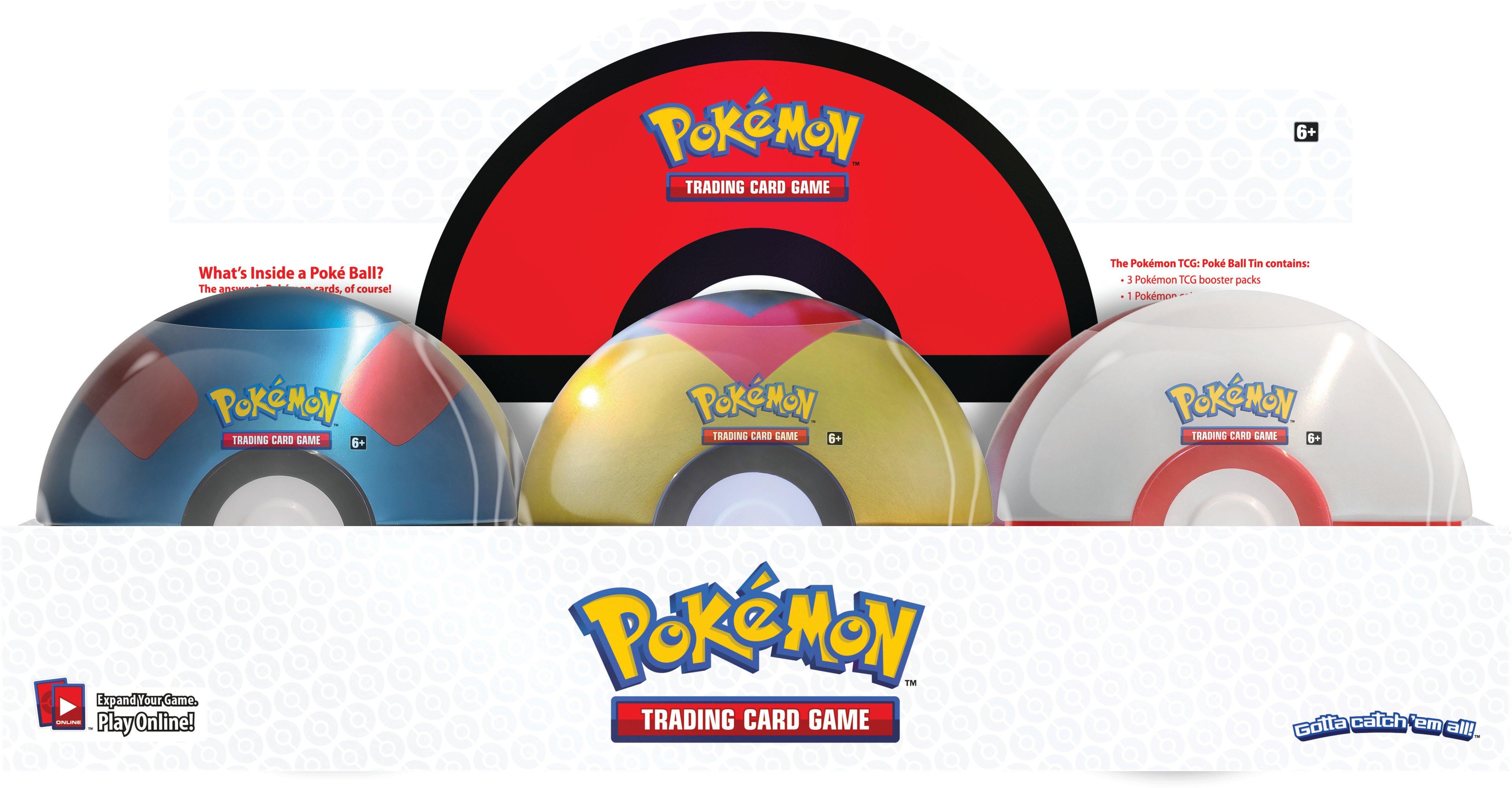 Pokemon Trading Card Game Poke Ball Tin Assortment Gamestop