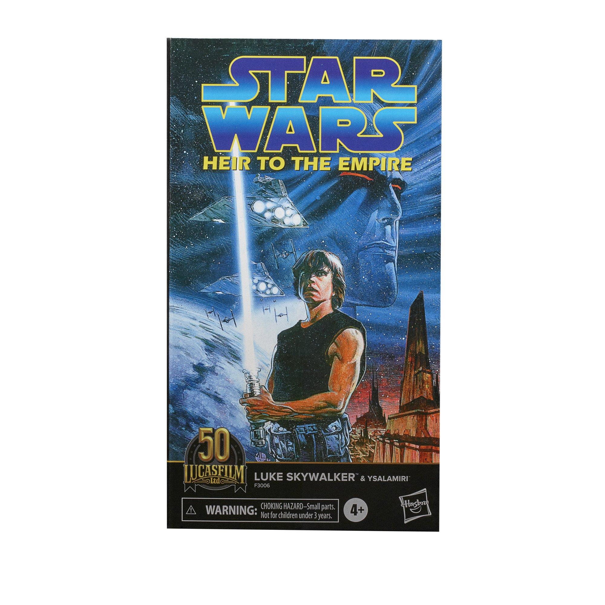 Hasbro Star Wars: The Black Series Luke Skywalker with Ysalamiri Lucasfilm  50th Anniversary 6-in Action