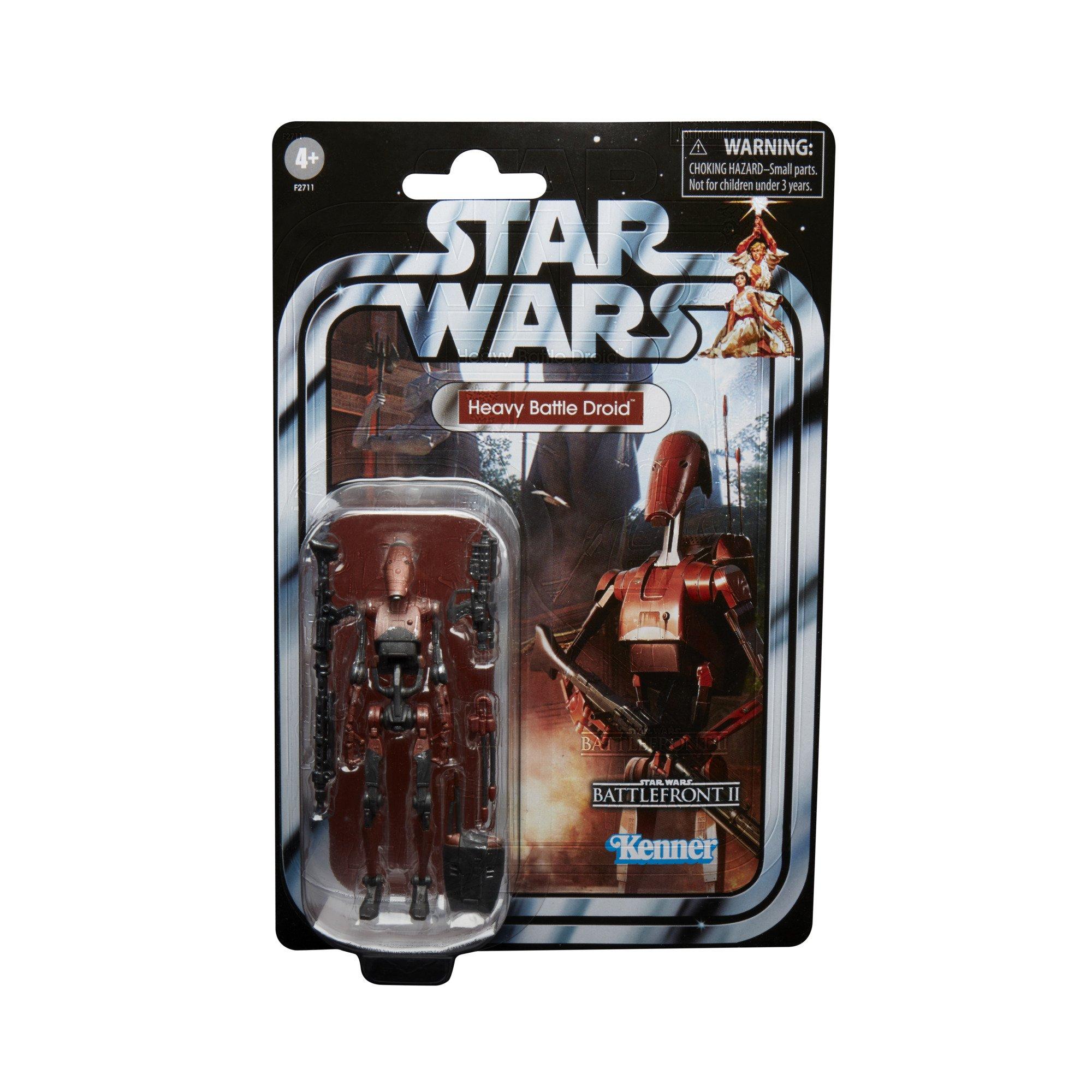 Hasbro Star Wars: The Vintage Series Battlefront II Heavy Battle Droid 3.75-in Action Figure