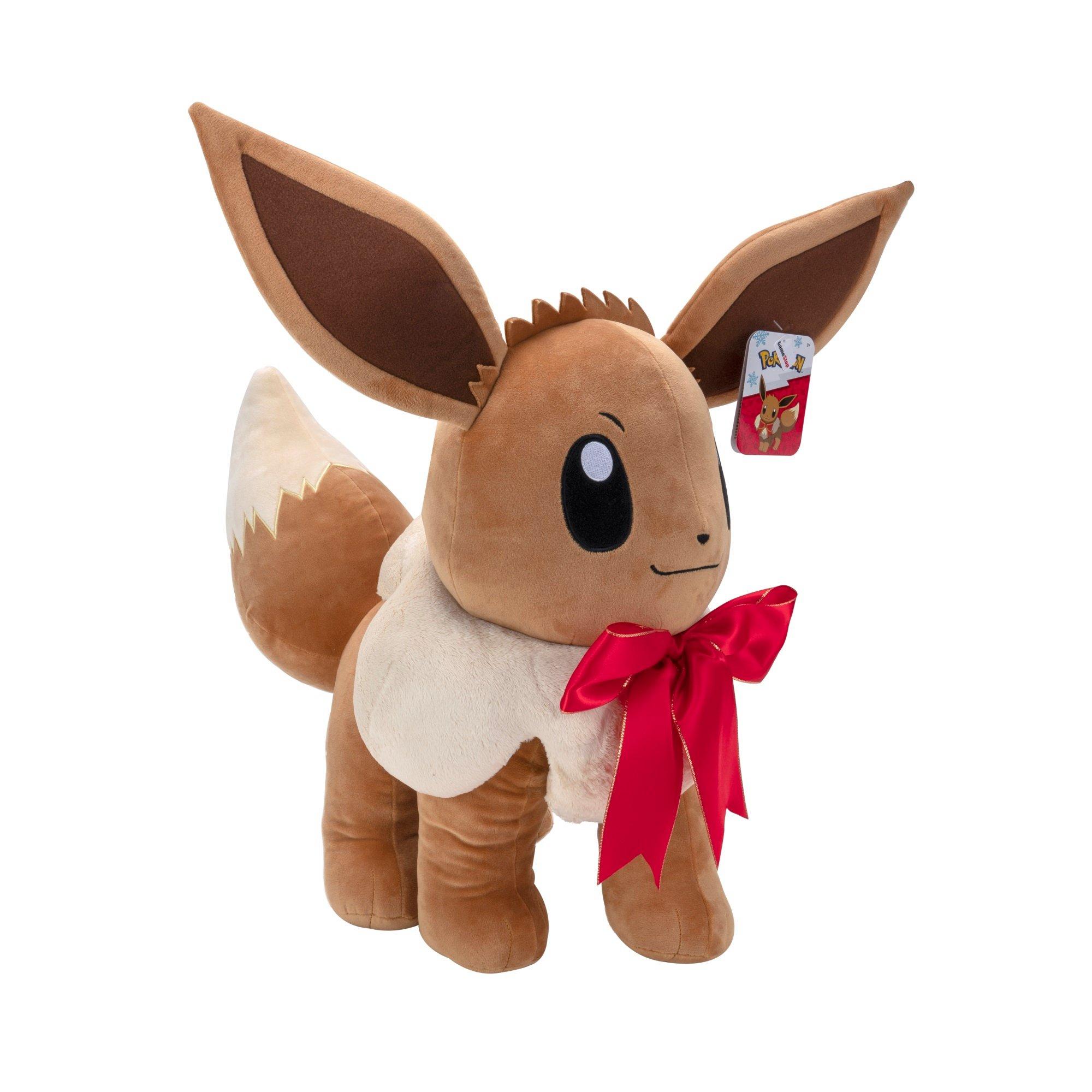 24-in Pokemon Jazwares Plush Eevee GameStop |