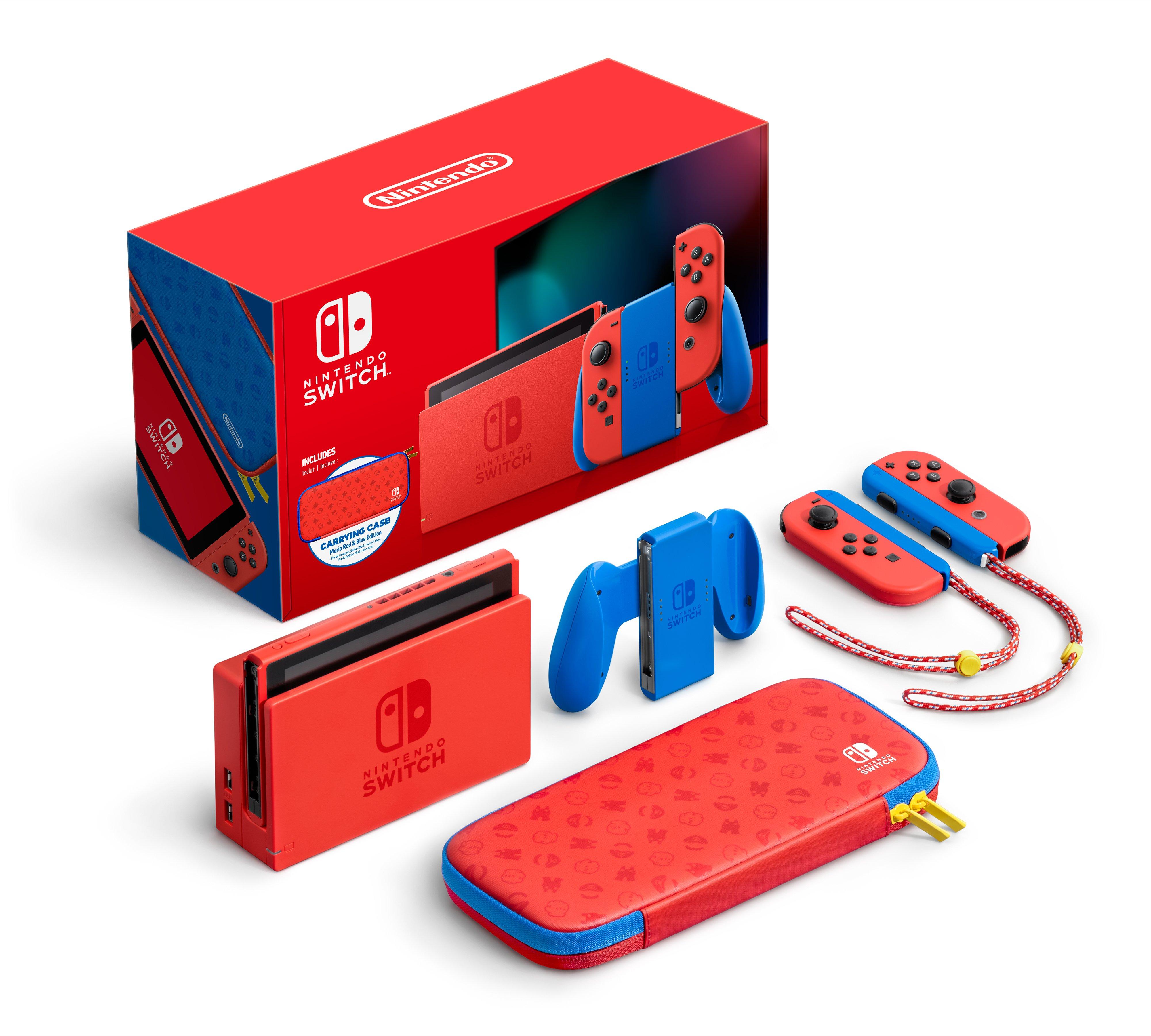 Nintendo Switch Mario Red and Blue Edition | Nintendo Switch