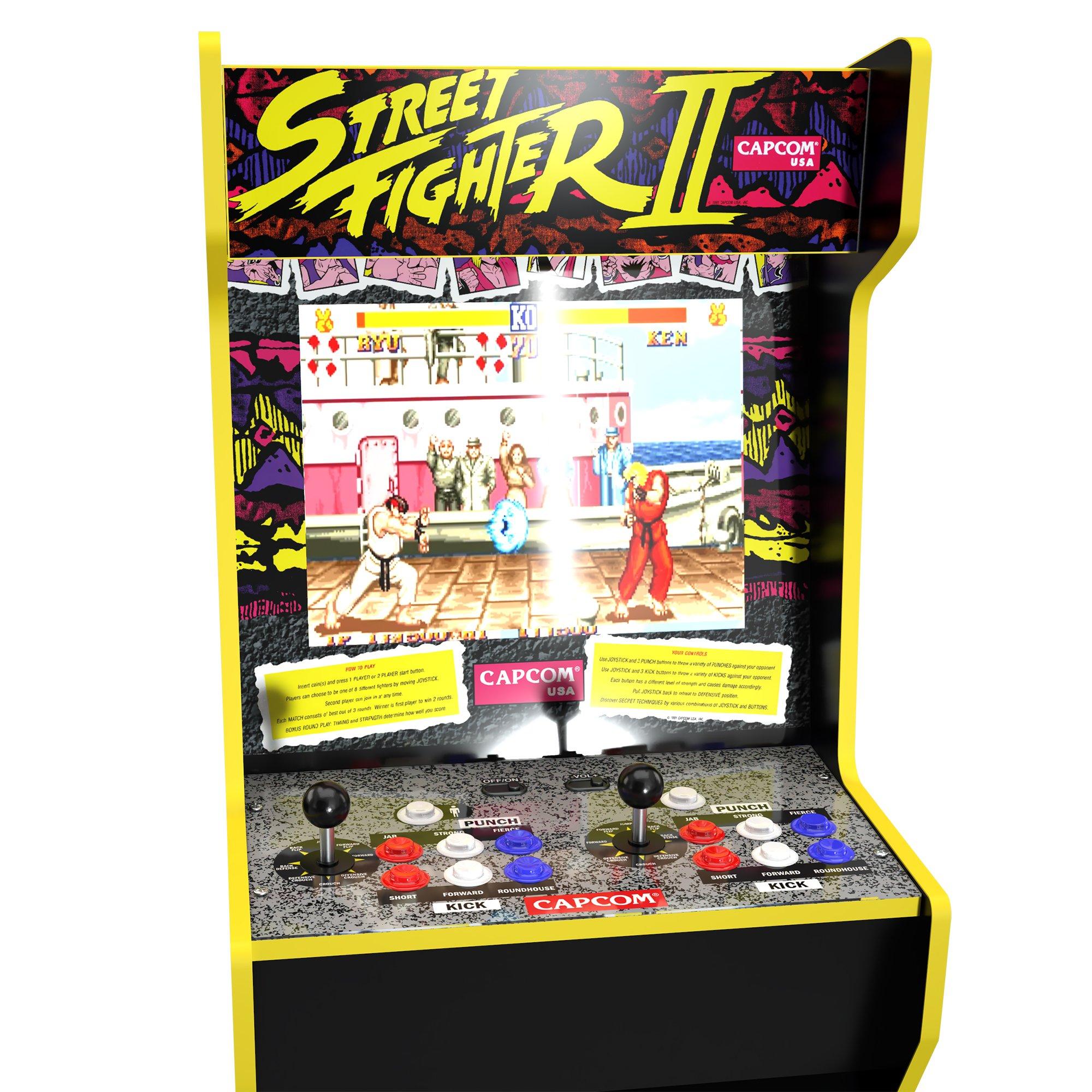 Arcade1Up Capcom Game Cabinet with Riser Legacy Edition