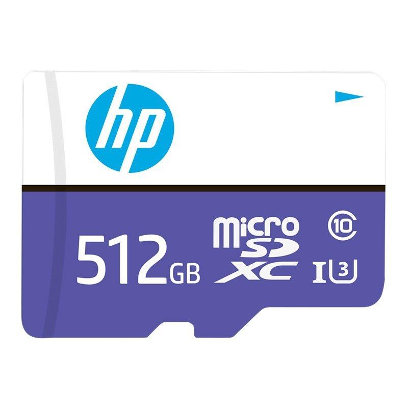 HP 512GB mx330 Class 10 U3 microSDXC Flash Memory Card
