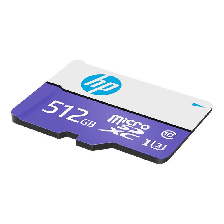 HP 512GB mx330 Class 10 U3 microSDXC Flash Memory Card