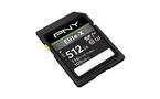 PNY 512GB Elite-X Class 10 U3 V30 SDXC Flash Memory Card P-SD512U3100EX-GE