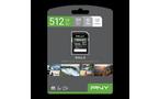PNY 512GB Elite-X Class 10 U3 V30 SDXC Flash Memory Card P-SD512U3100EX-GE