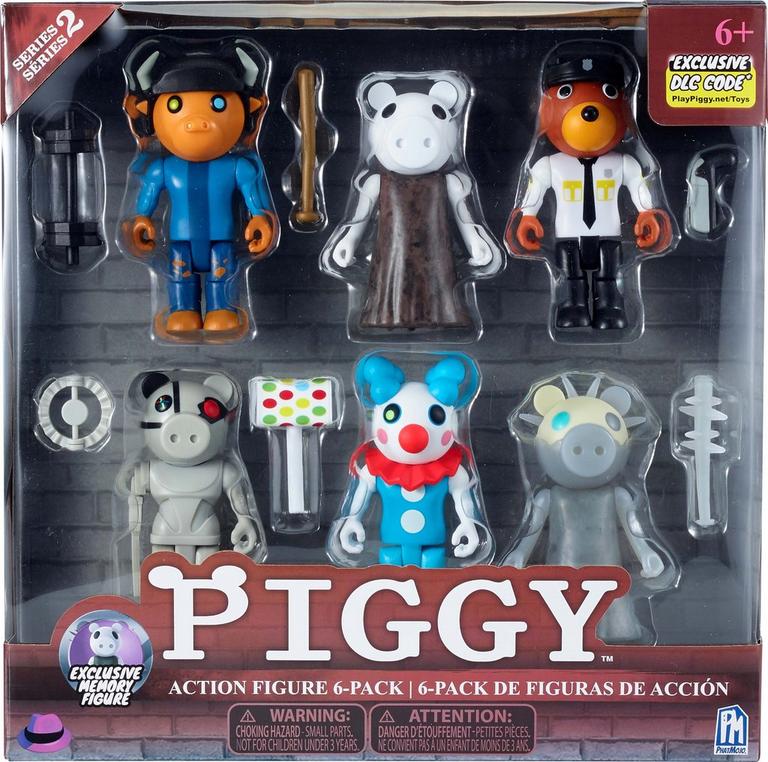 PhatMojo Piggy Series 2 6-Pack 3.5-in Figures